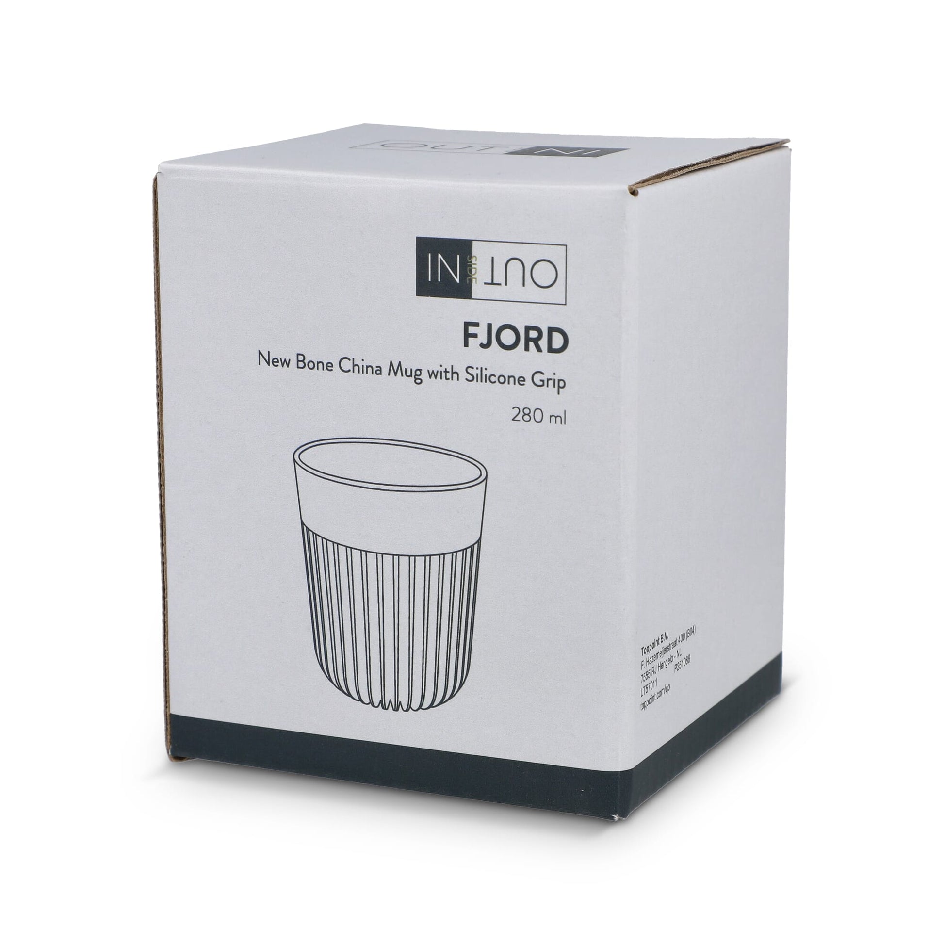 InSideOut All Black Premium-Becher Fjord 280 ml