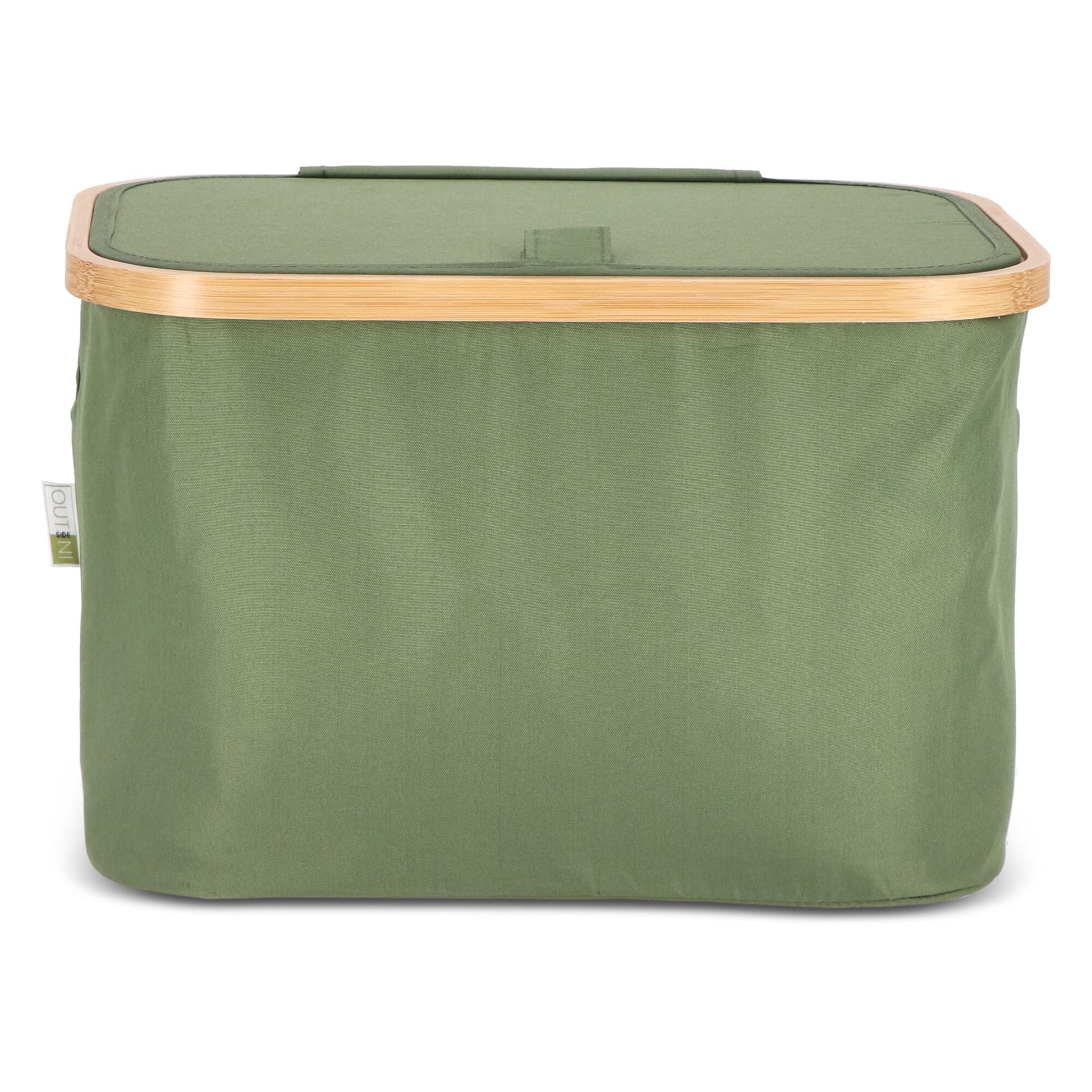 InSideOut faltbarer Korb mit Deckel Sogne 38 x 26 x 25cm rPET