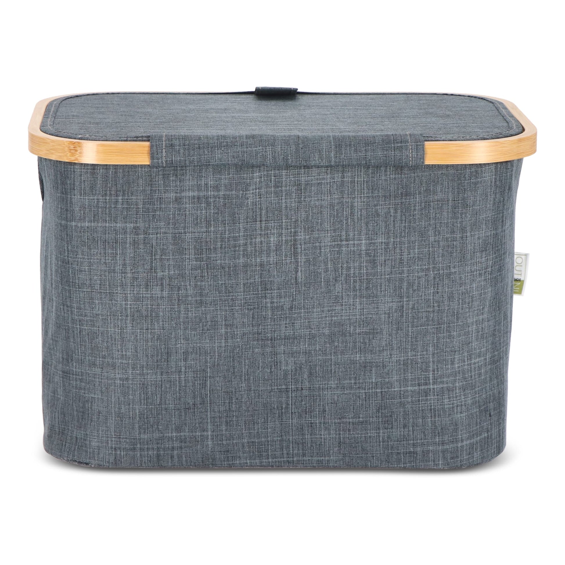 InSideOut faltbarer Korb mit Deckel Sogne 38 x 26 x 25cm rPET