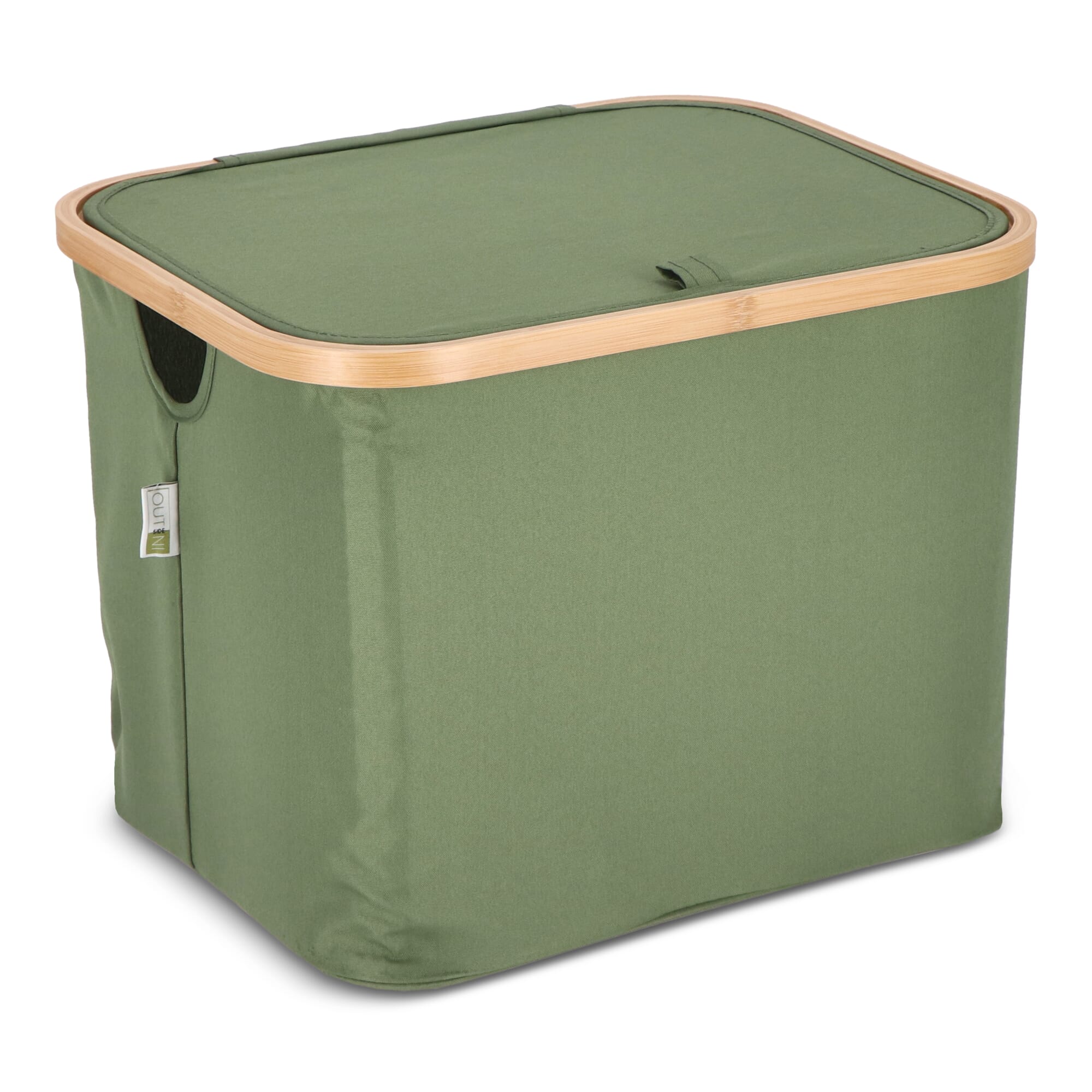 InSideOut faltbarer Korb mit Deckel Sogne 40,5 x 33 x 30cm rPET