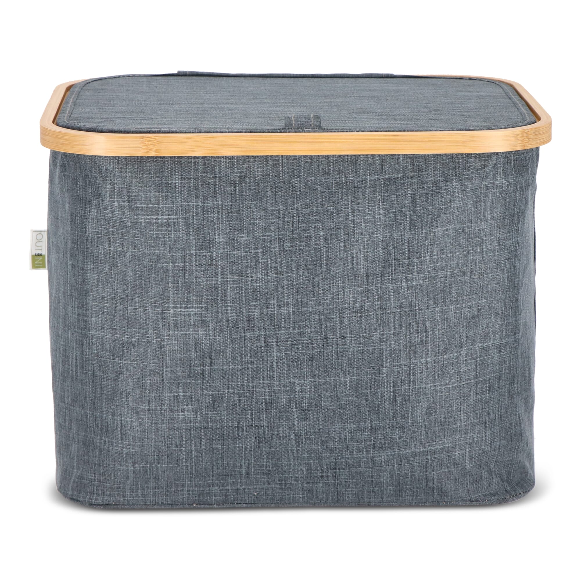 InSideOut faltbarer Korb mit Deckel Sogne 40,5 x 33 x 30cm rPET