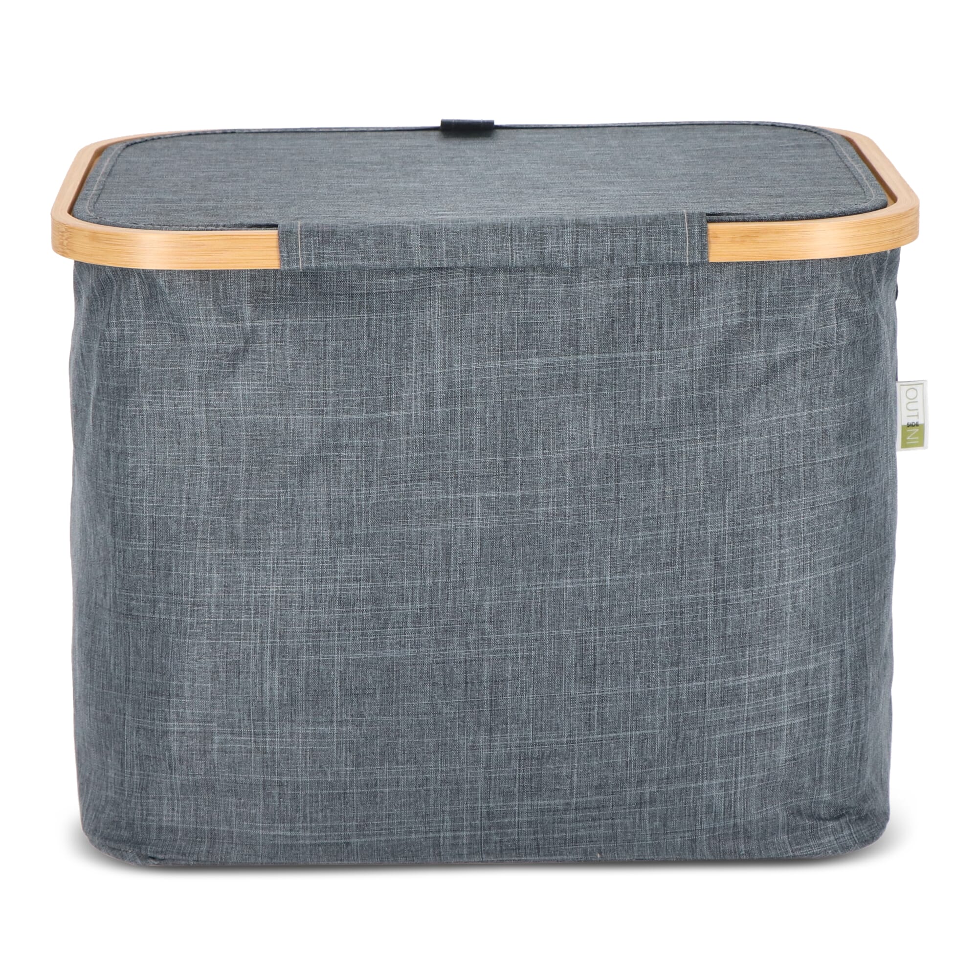 InSideOut faltbarer Korb mit Deckel Sogne 40,5 x 33 x 30cm rPET