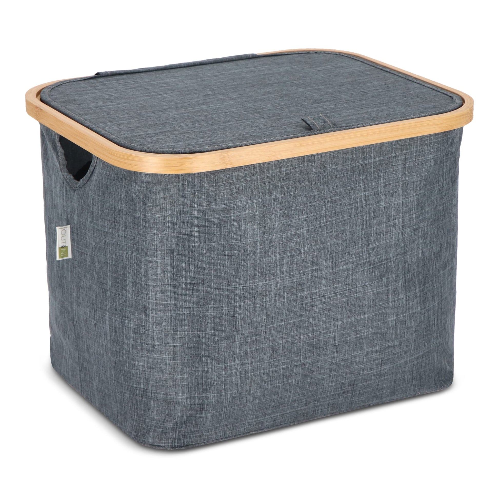 InSideOut faltbarer Korb mit Deckel Sogne 40,5 x 33 x 30cm rPET