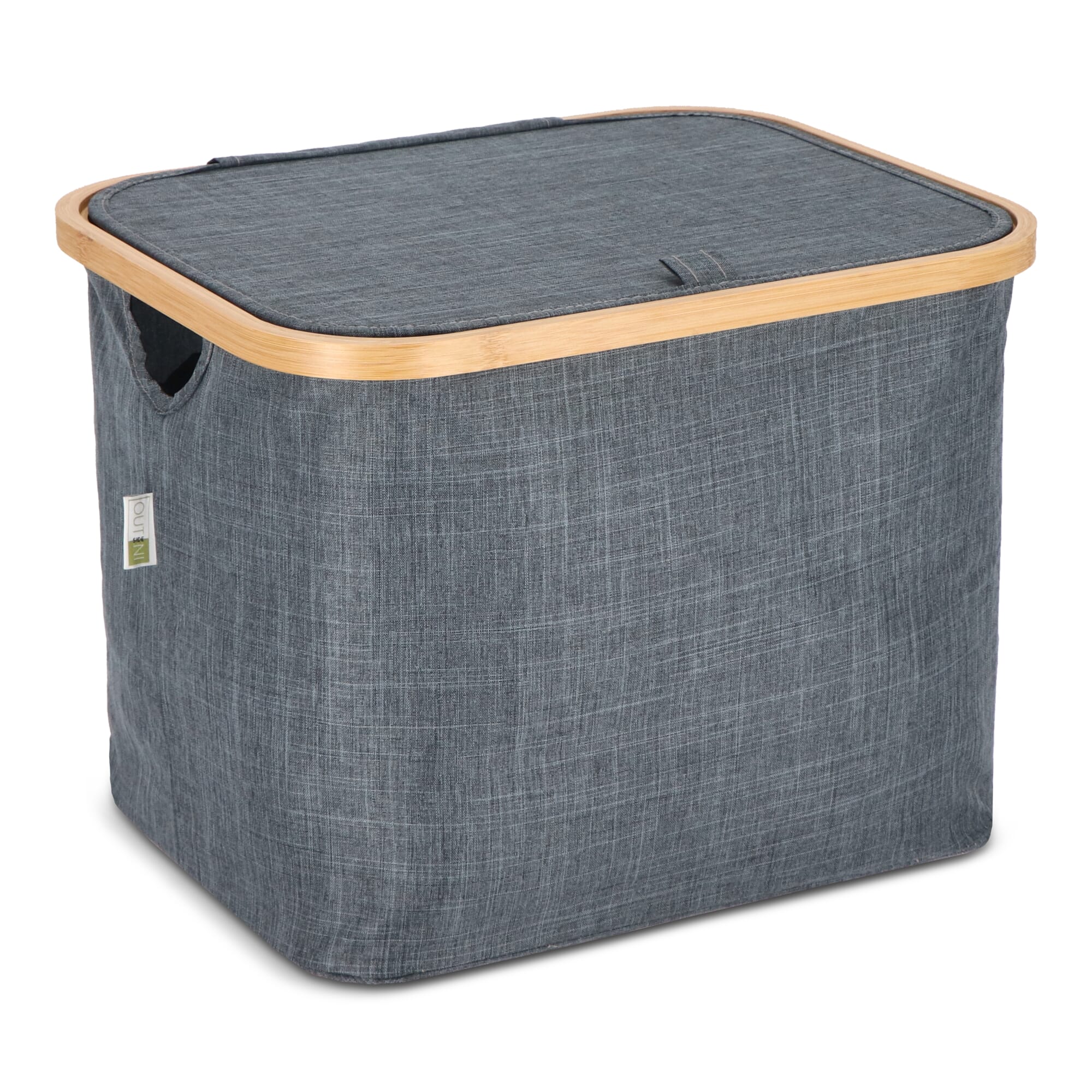 InSideOut faltbarer Korb mit Deckel Sogne 40,5 x 33 x 30cm rPET