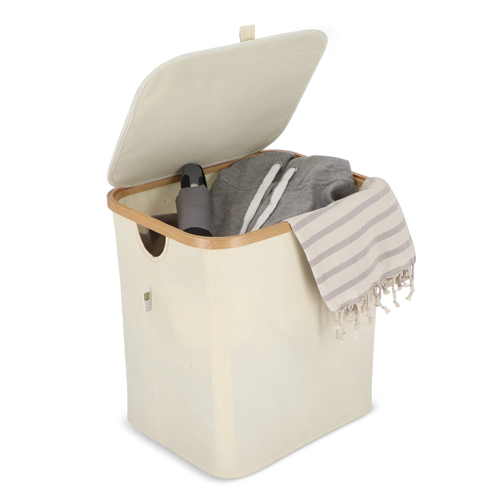 InSideOut faltbarer Korb mit Deckel Sogne 40,5 x 33 x 42cm rPET