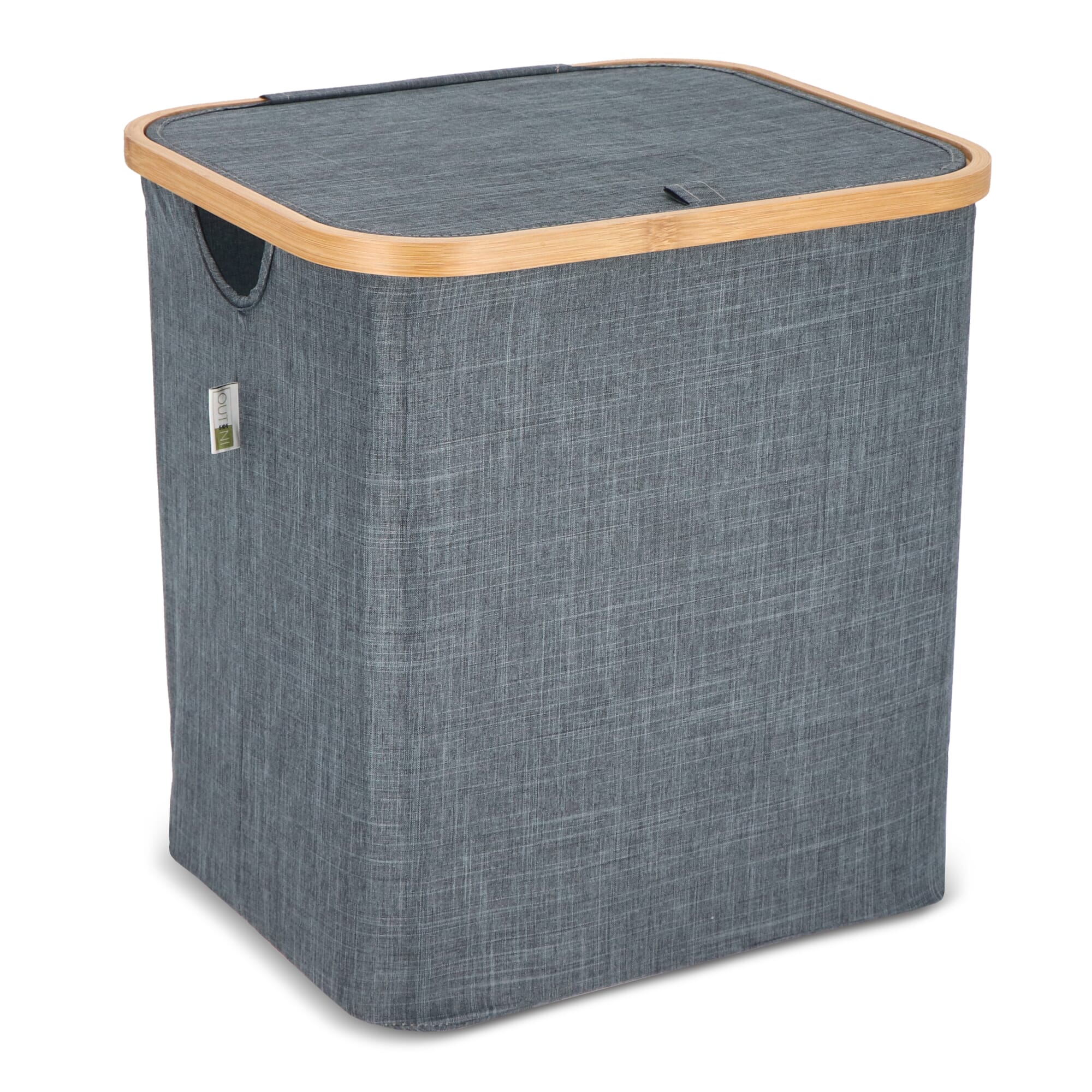 InSideOut faltbarer Korb mit Deckel Sogne 40,5 x 33 x 42cm rPET
