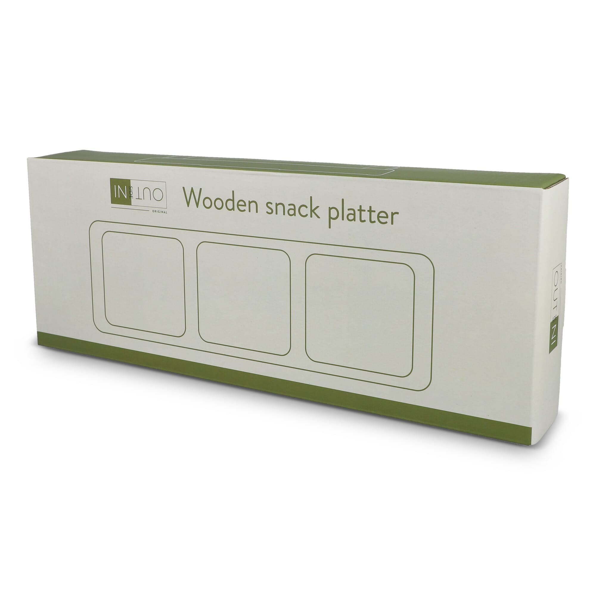 InSideOut Mini-Snacktisch aus Holz, 35cm