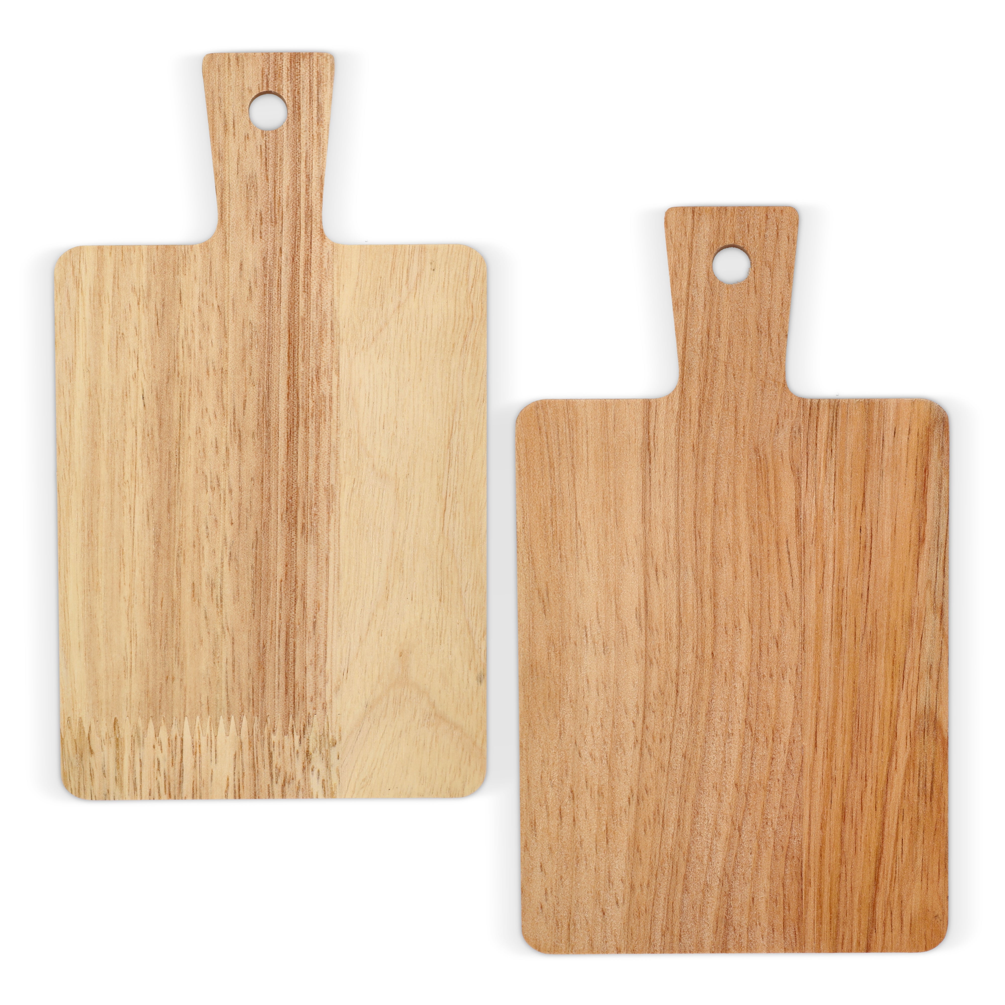 Tapas-Servierbretter aus Holz im 2er-Set