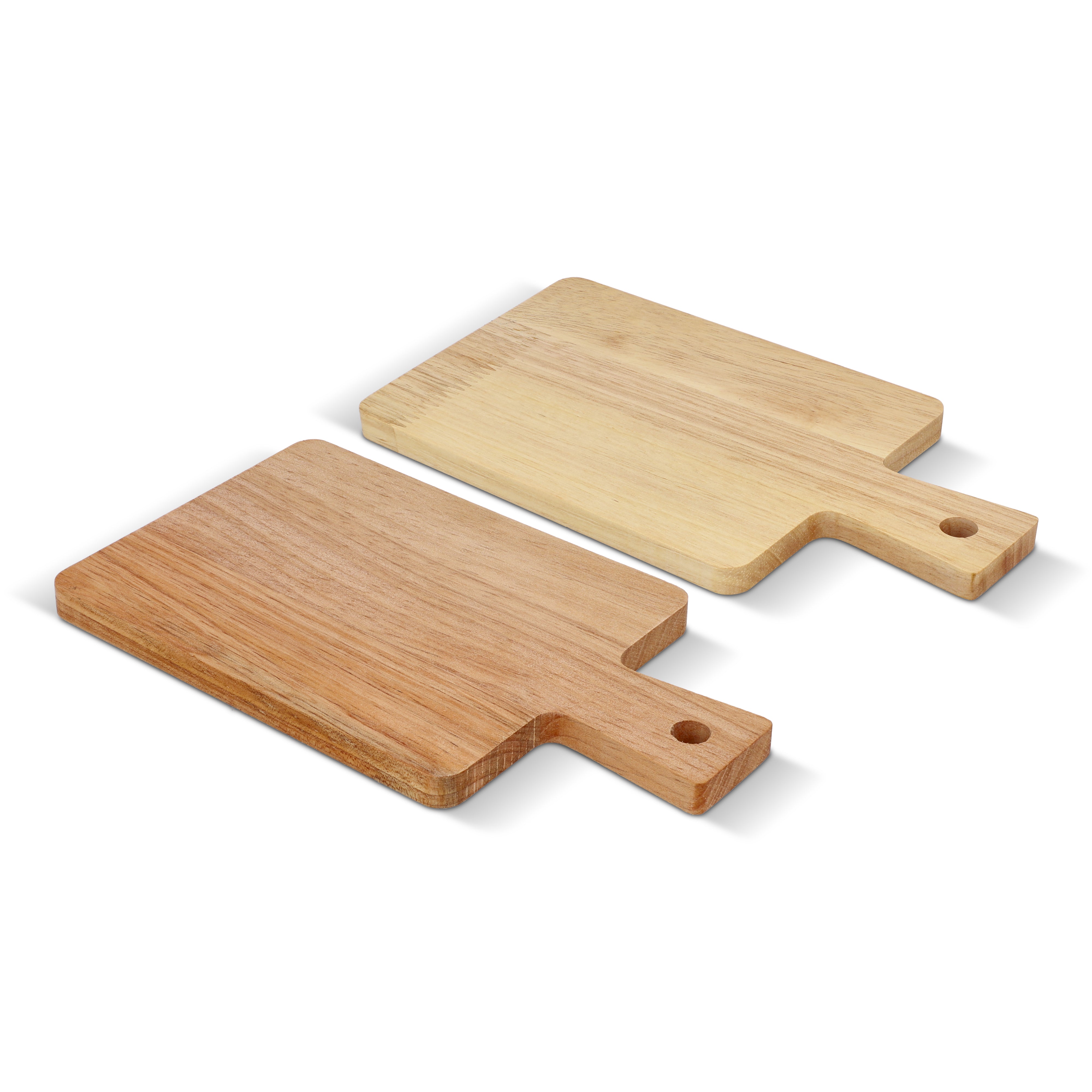 Tapas-Servierbretter aus Holz im 2er-Set