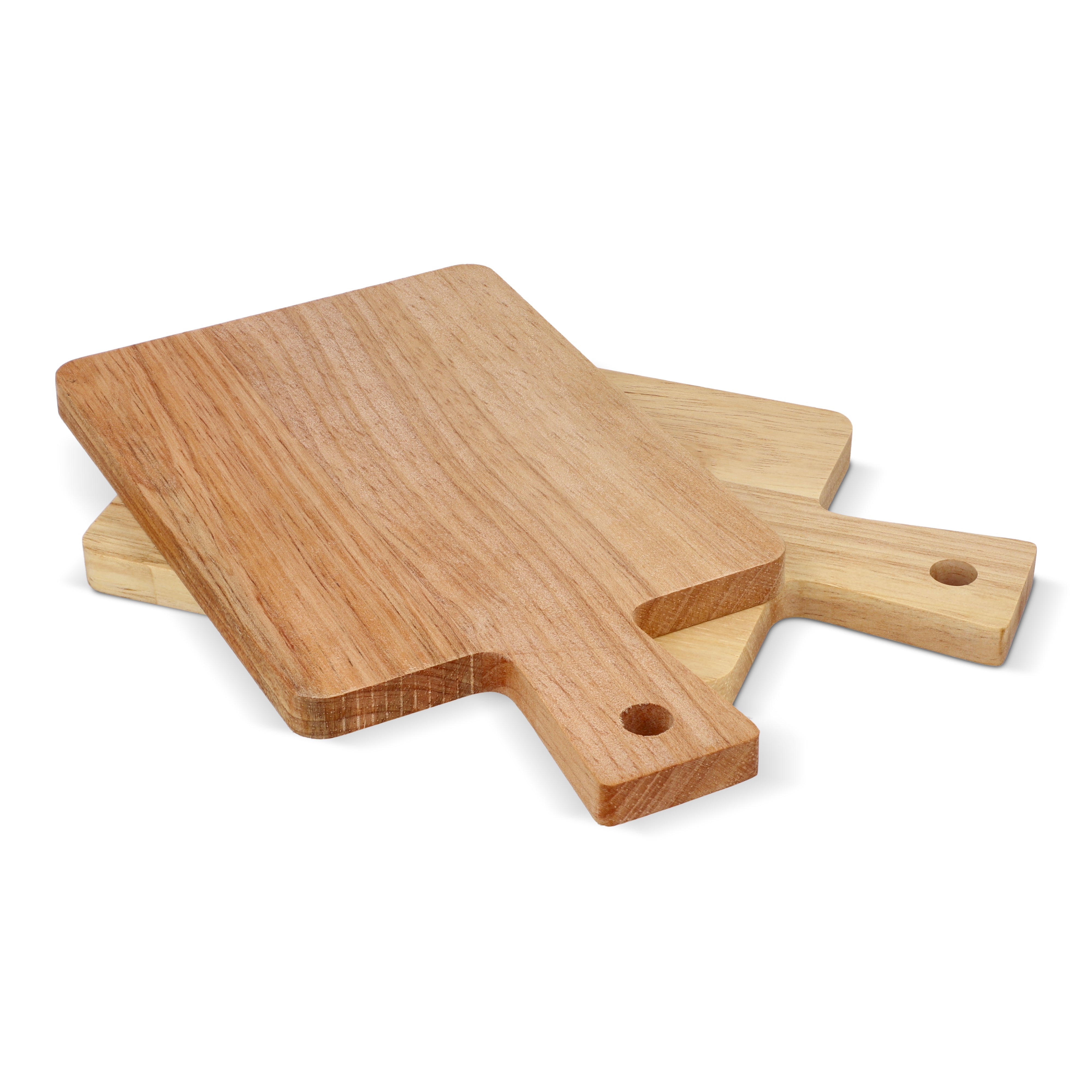 Tapas-Servierbretter aus Holz im 2er-Set