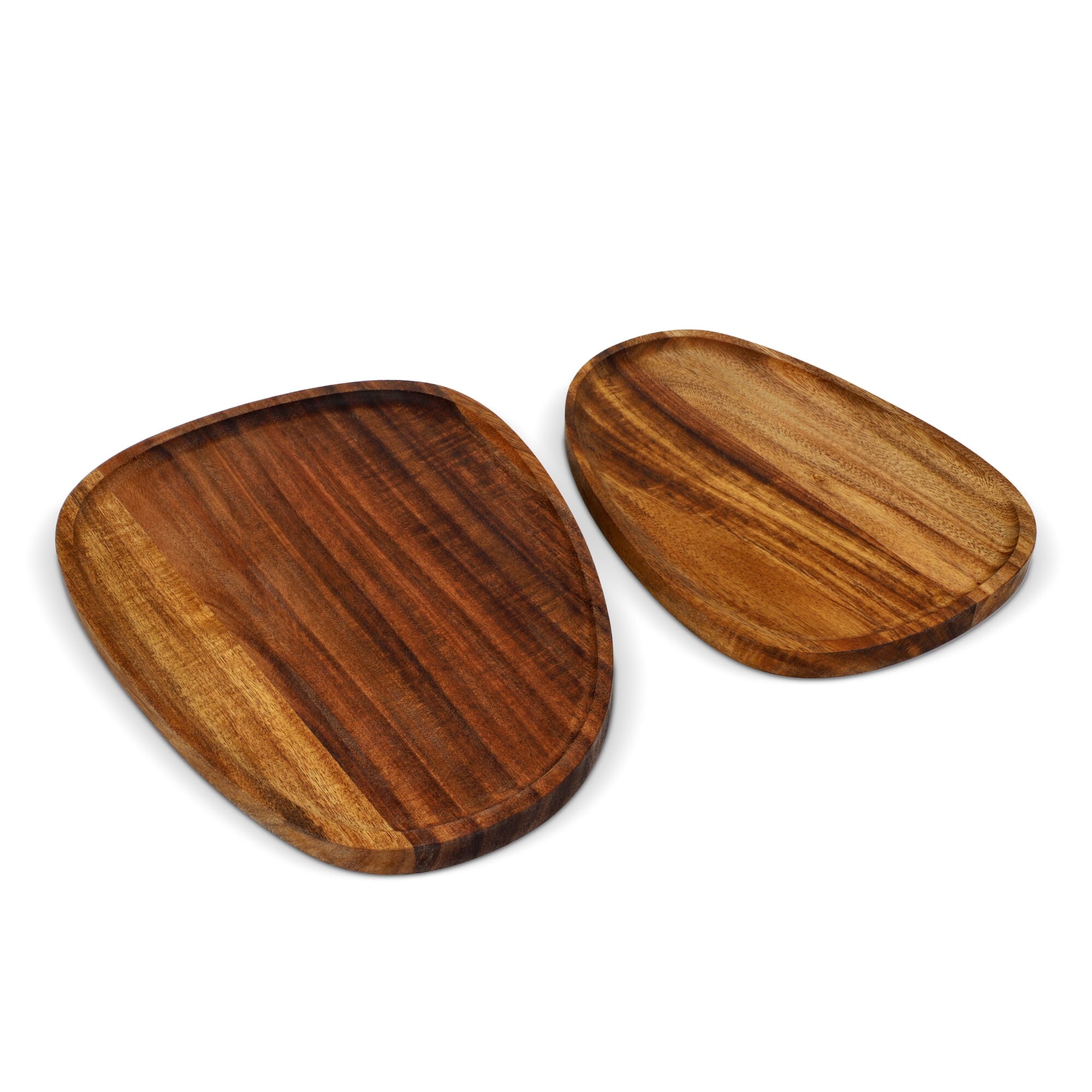 InSideOut 2er-Pack Holztabletts in Bioform