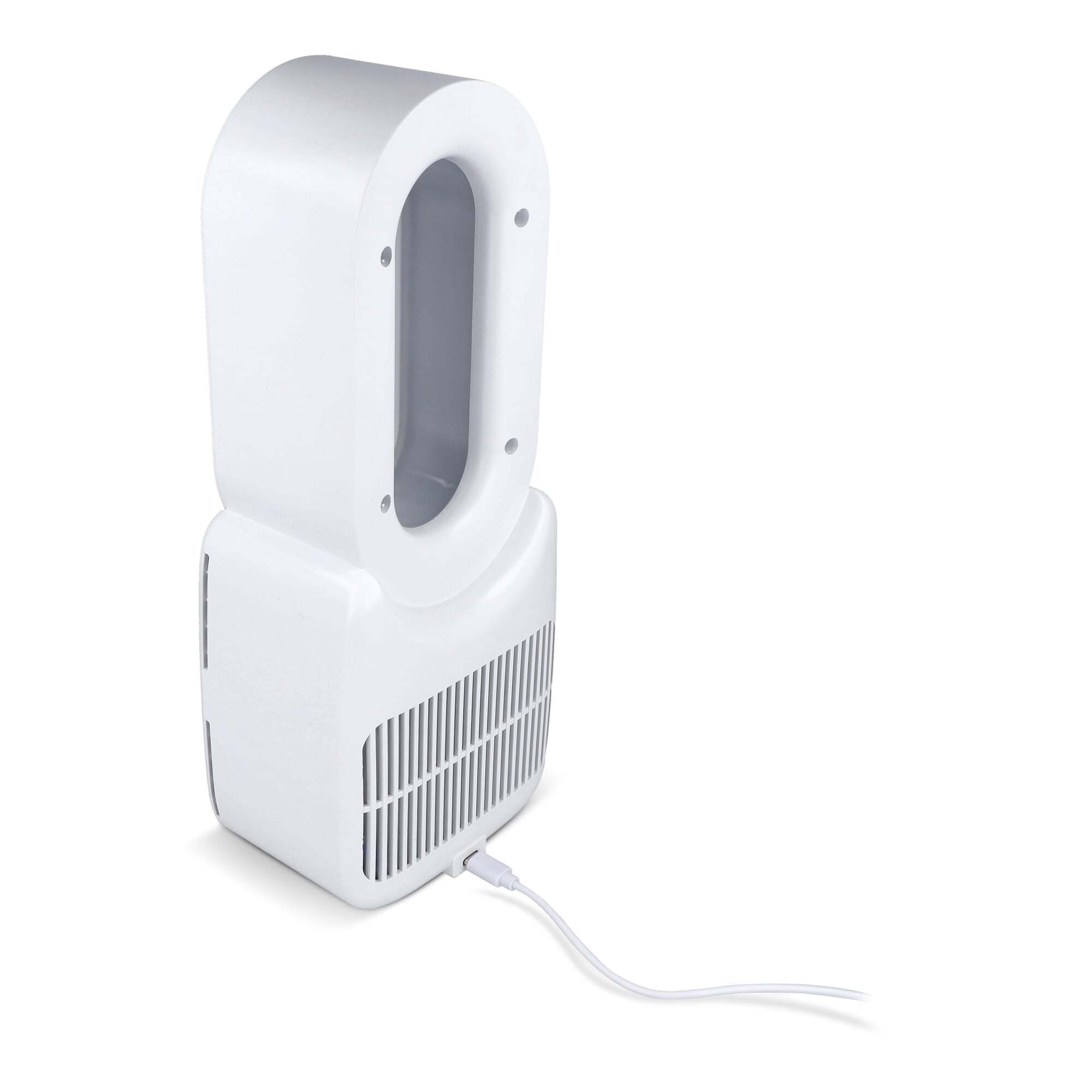 inSideOut Brislux – Rotorloser Softwind-Ventilator mit LED-Licht