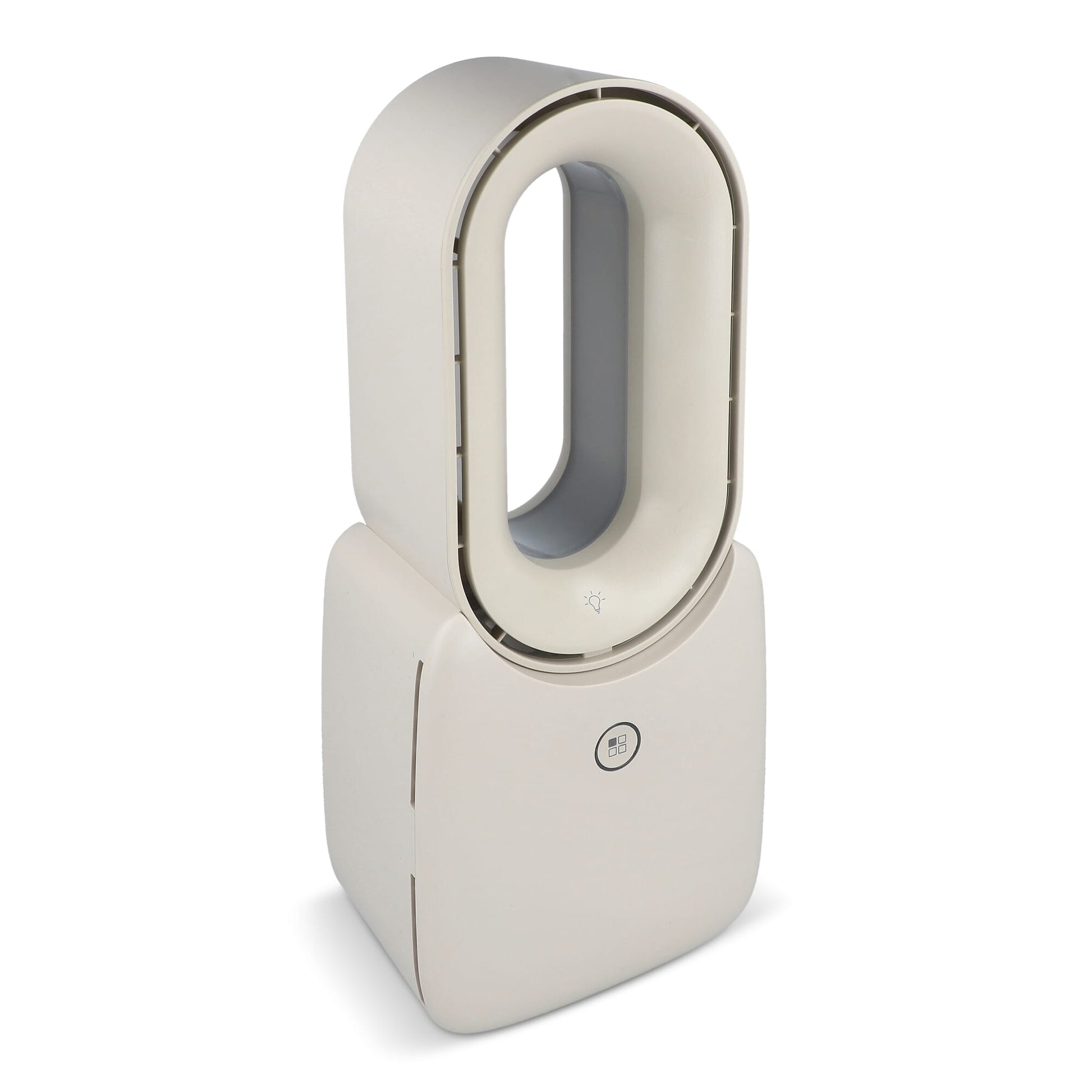 inSideOut Brislux – Rotorloser Softwind-Ventilator mit LED-Licht