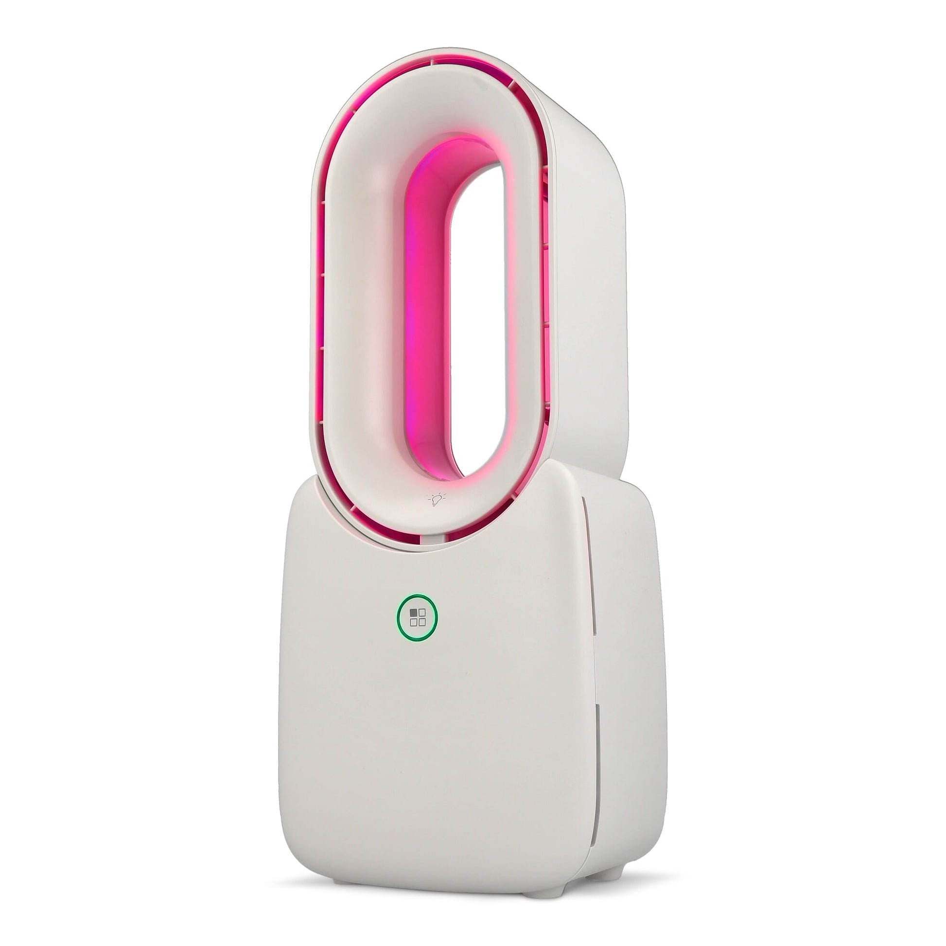 inSideOut Brislux – Rotorloser Softwind-Ventilator mit LED-Licht