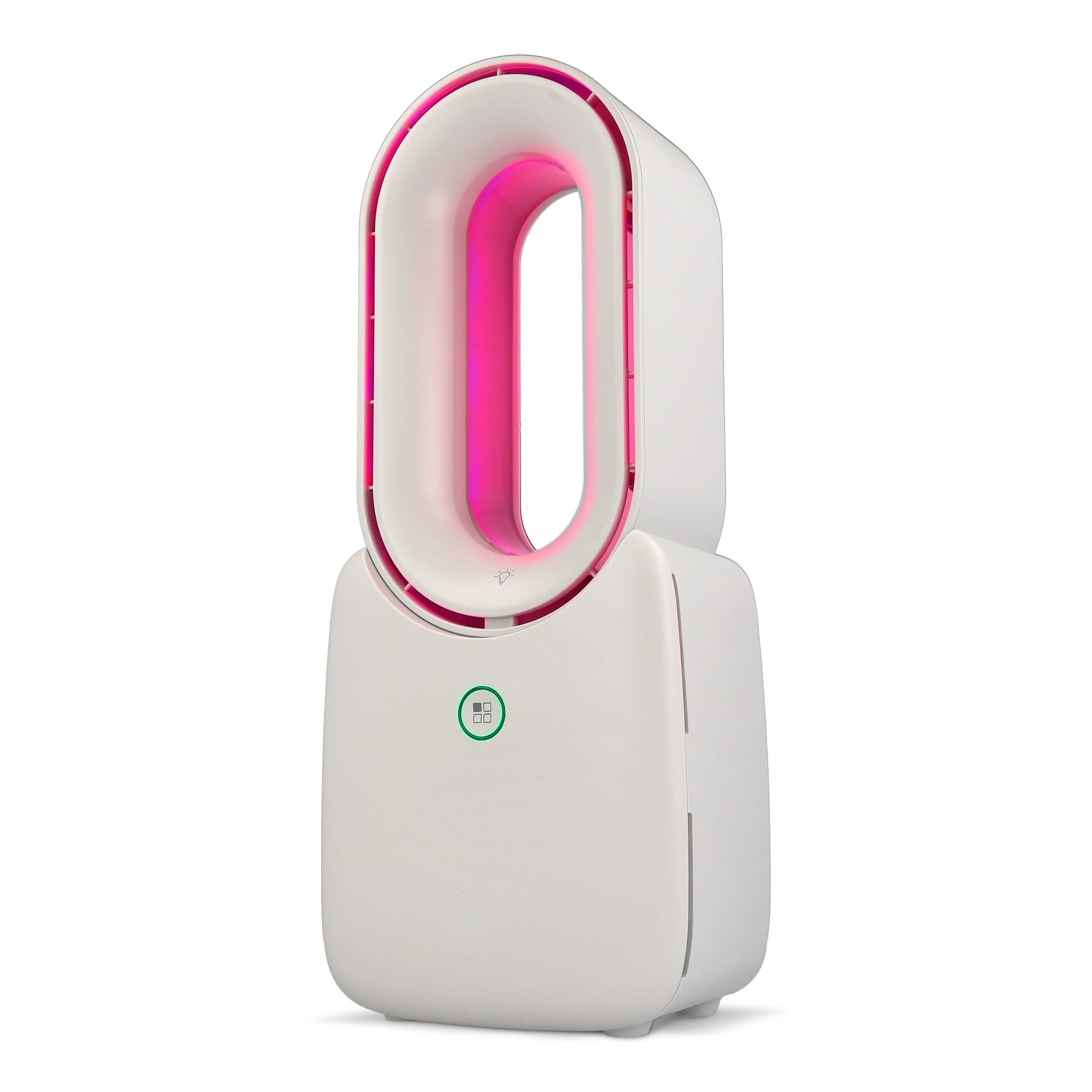 inSideOut Brislux – Rotorloser Softwind-Ventilator mit LED-Licht