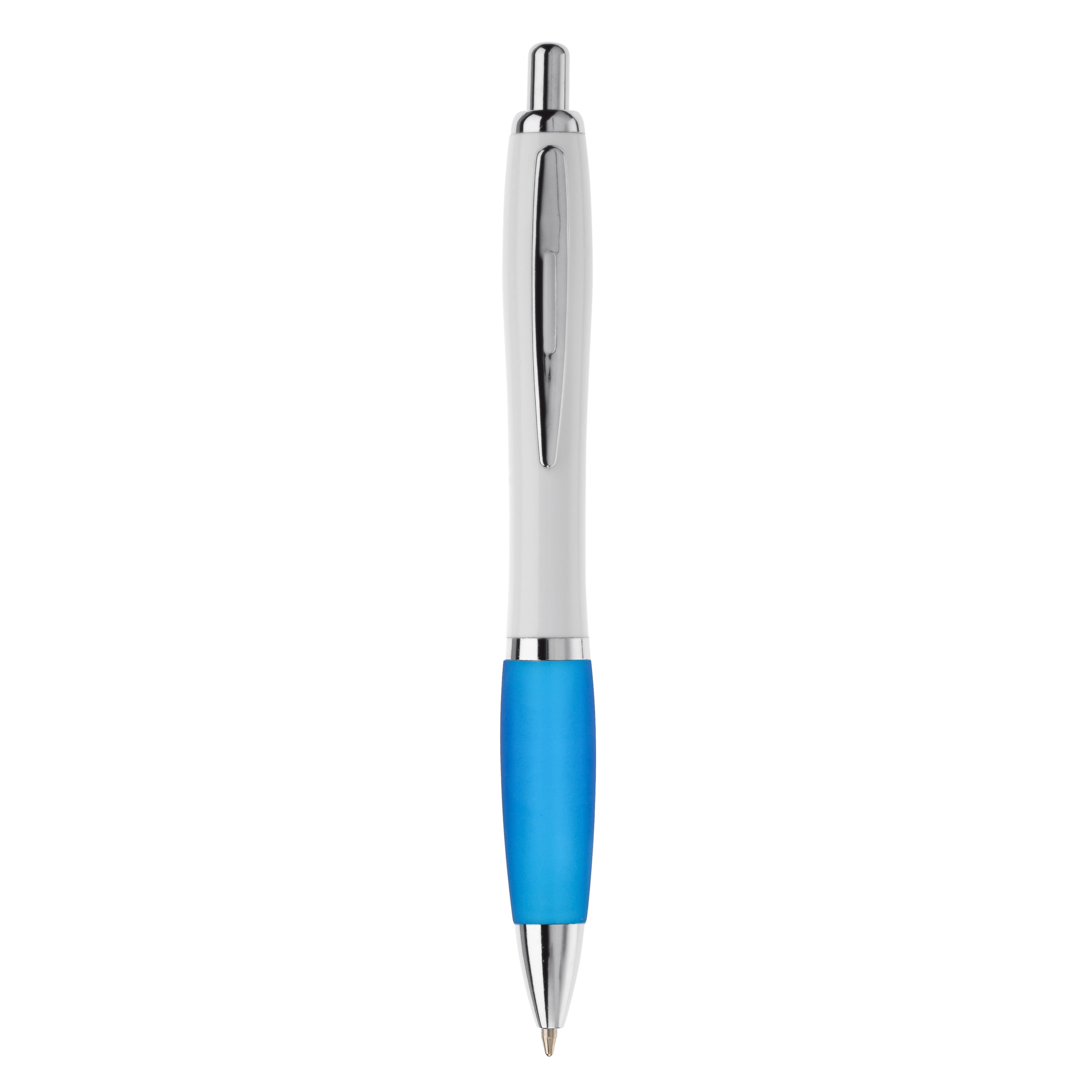 Kugelschreiber HAWAÏ Weiß mit Metallclip