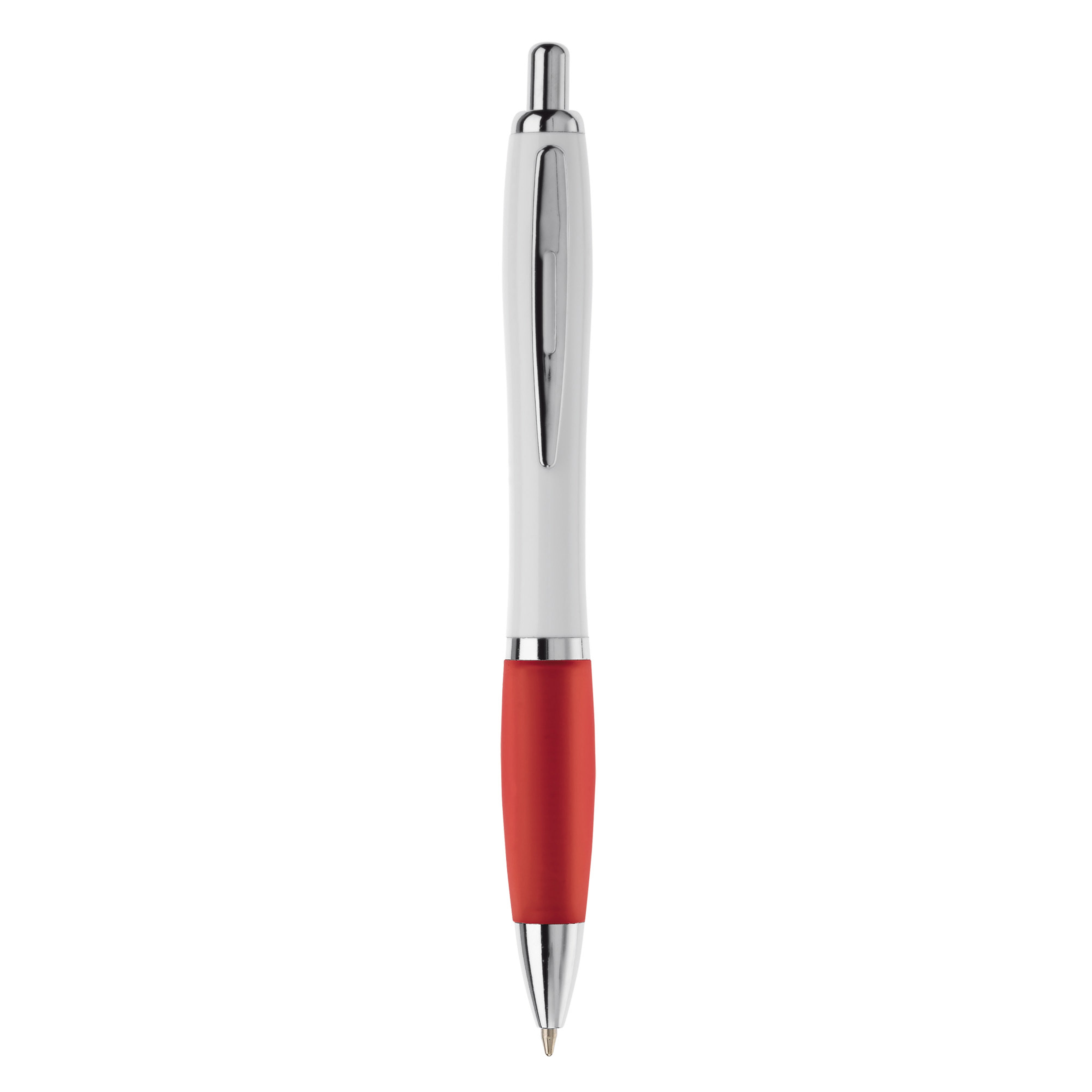 Kugelschreiber HAWAÏ Weiß mit Metallclip