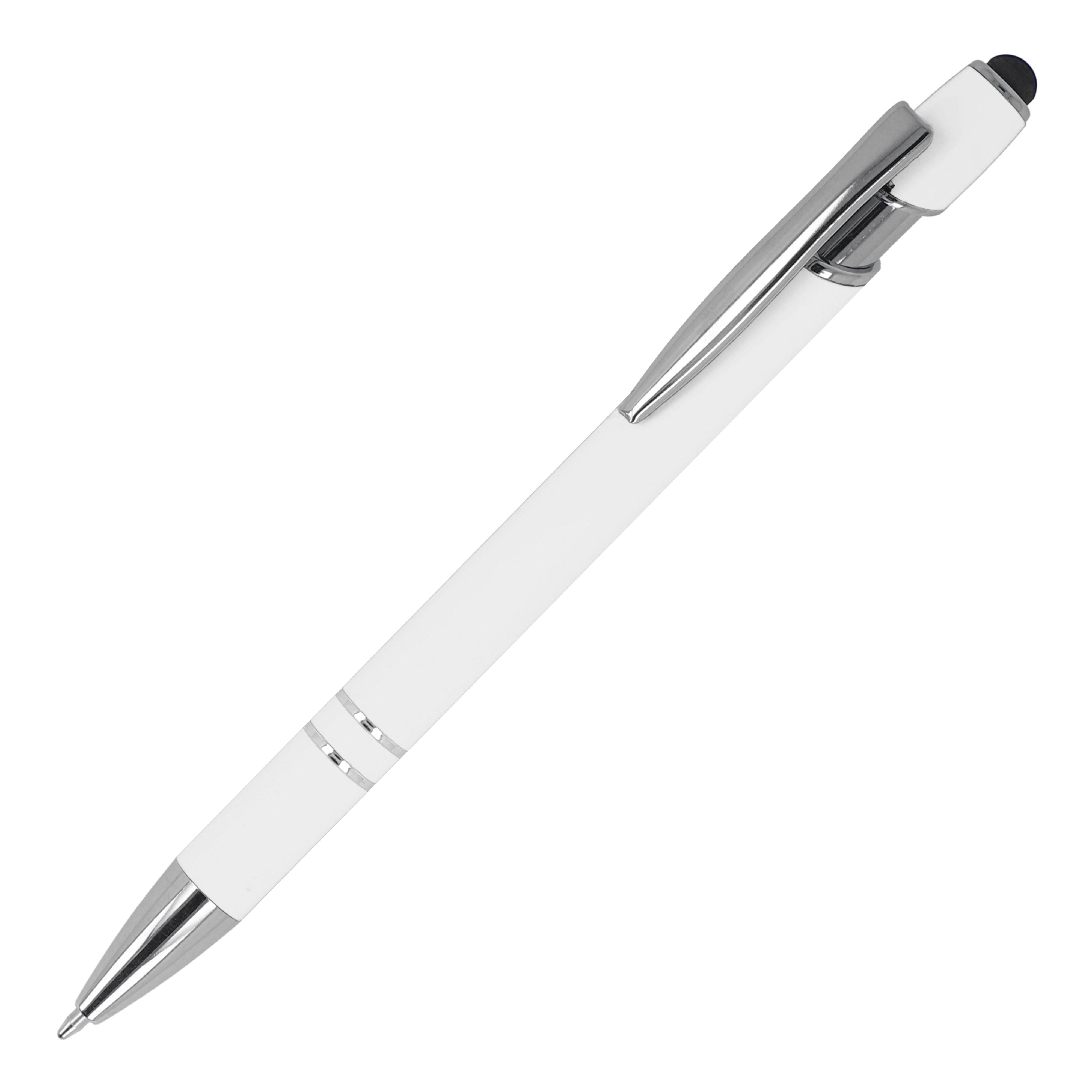 PARIS Soft Touch Kugelschreiber aus recyceltem Aluminium