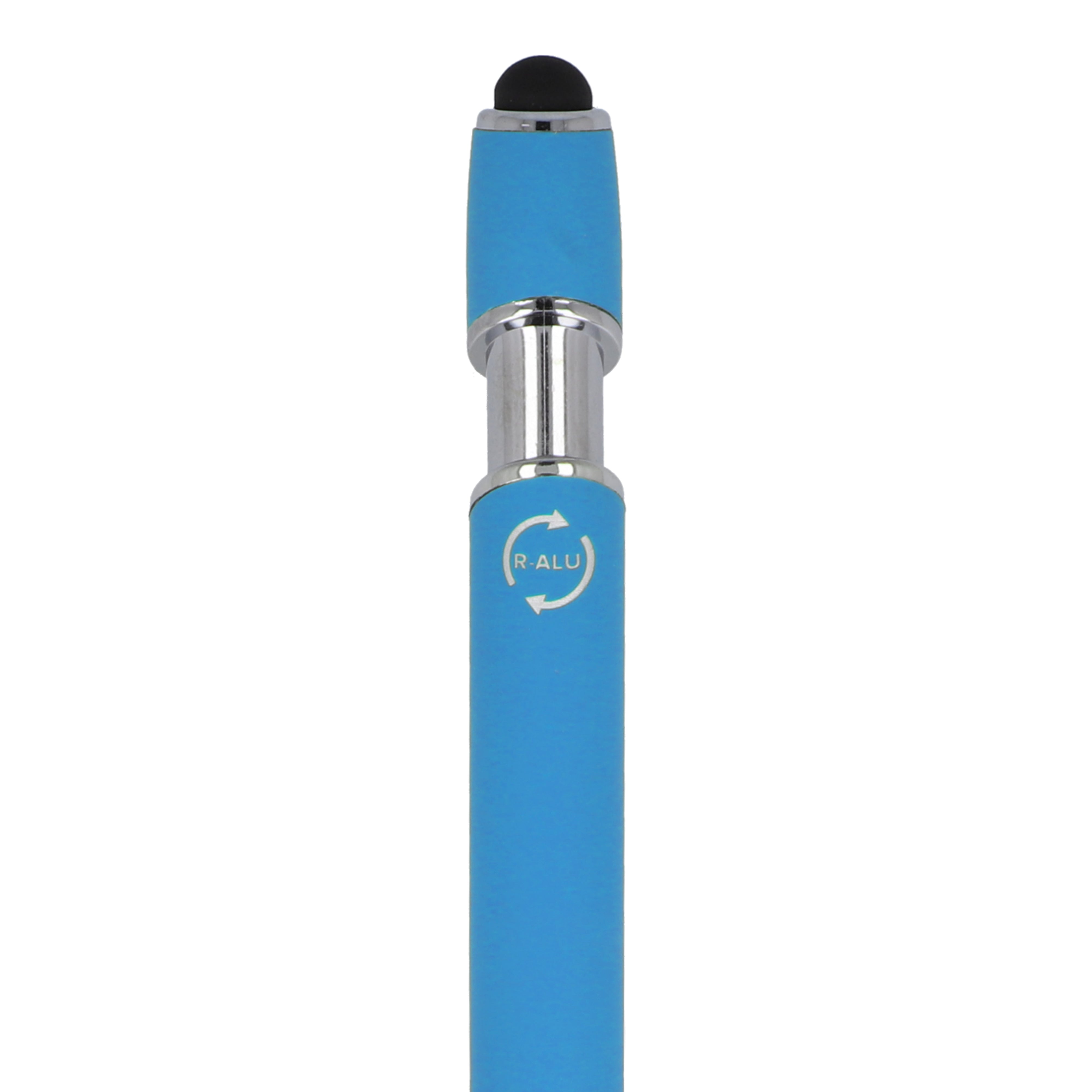 PARIS Soft Touch Kugelschreiber aus recyceltem Aluminium