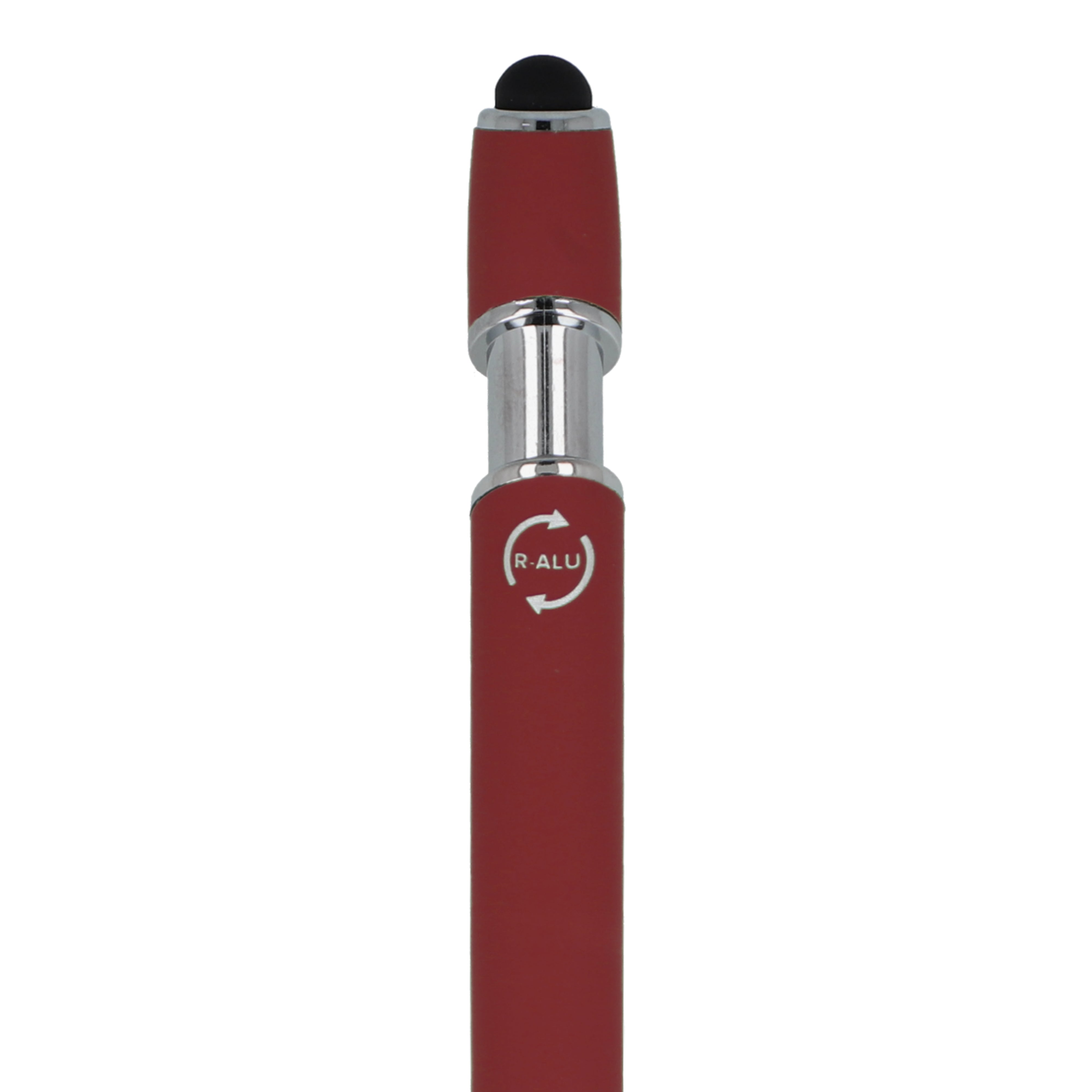 PARIS Soft Touch Kugelschreiber aus recyceltem Aluminium