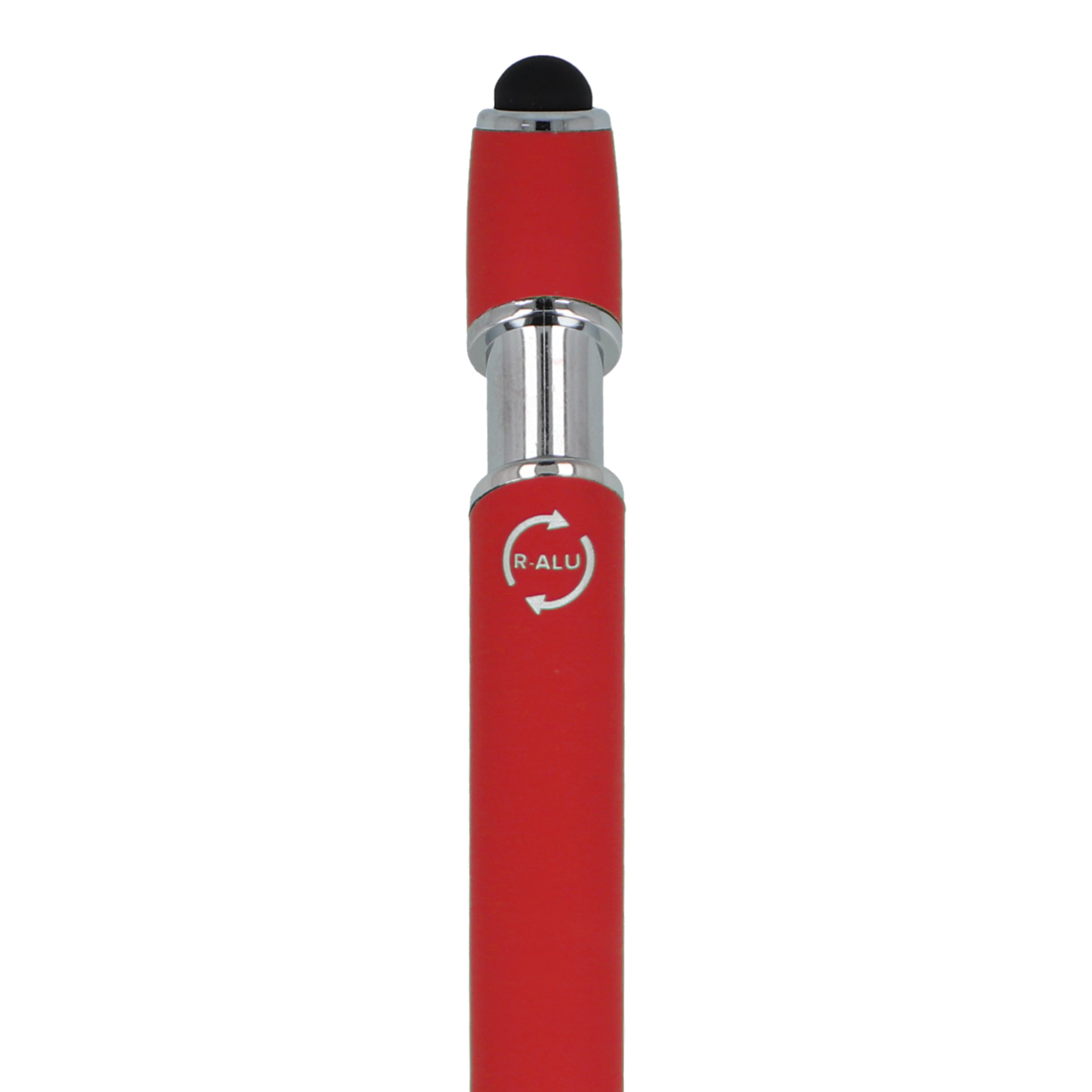 PARIS Soft Touch Kugelschreiber aus recyceltem Aluminium