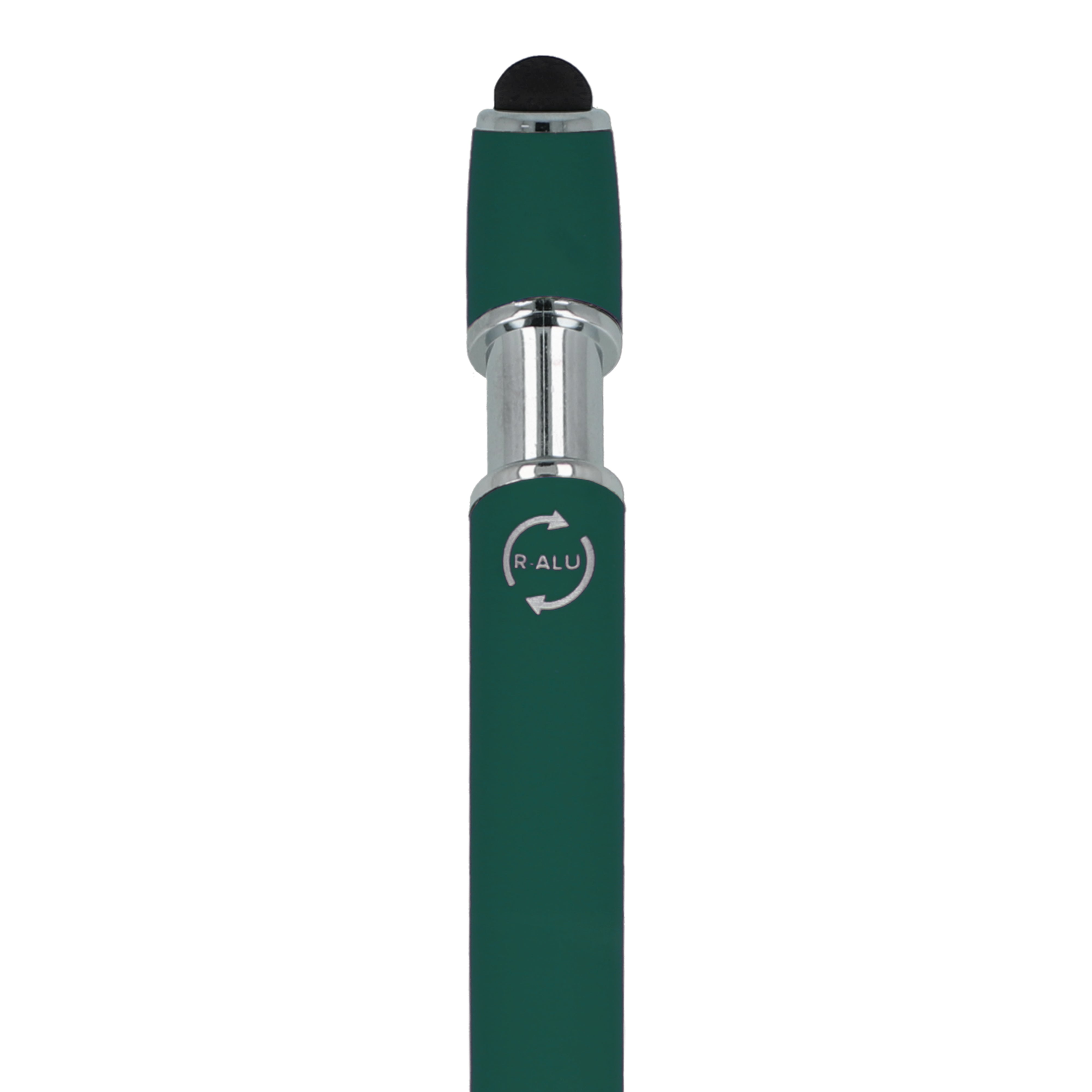 PARIS Soft Touch Kugelschreiber aus recyceltem Aluminium