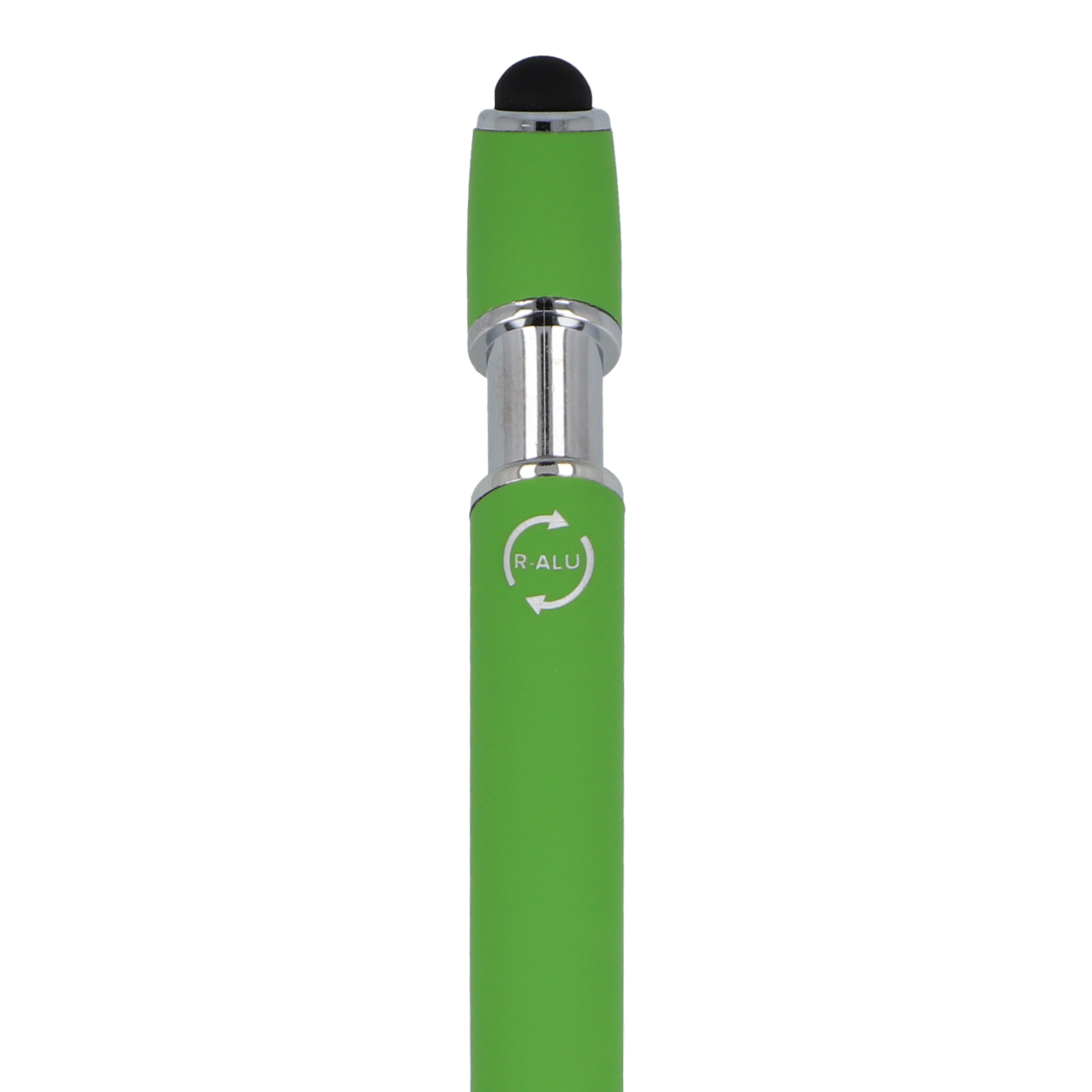 PARIS Soft Touch Kugelschreiber aus recyceltem Aluminium