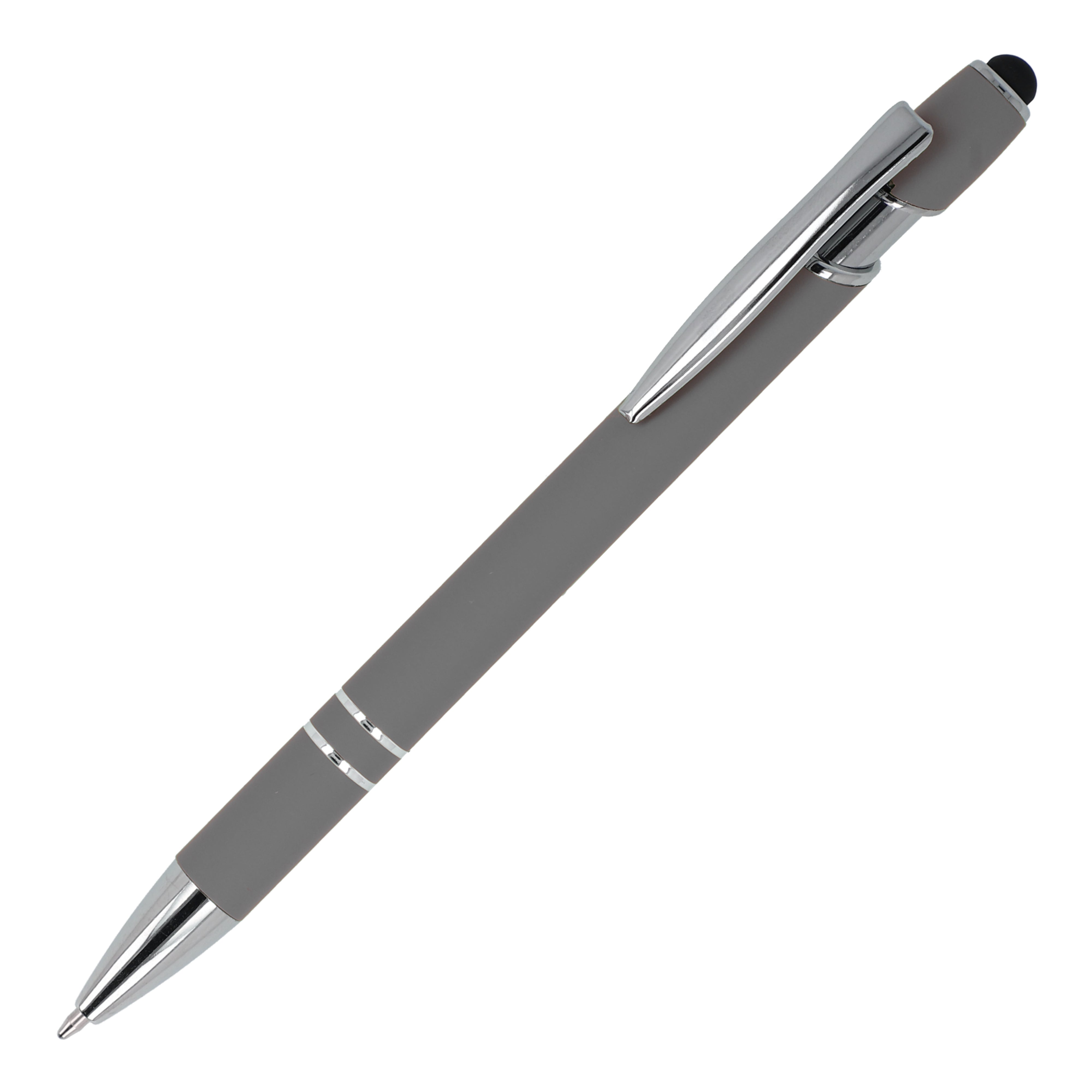 PARIS Soft Touch Kugelschreiber aus recyceltem Aluminium