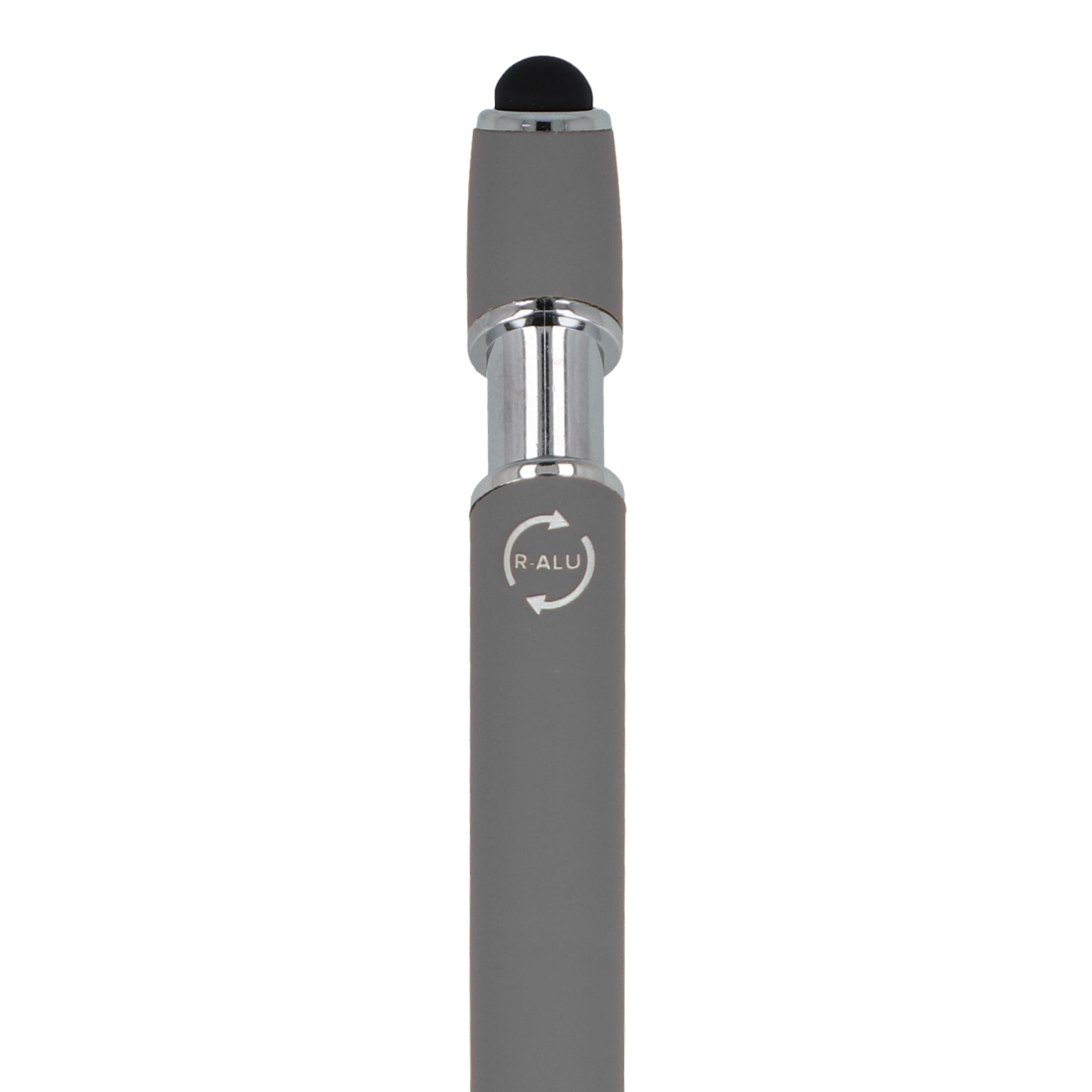 PARIS Soft Touch Kugelschreiber aus recyceltem Aluminium