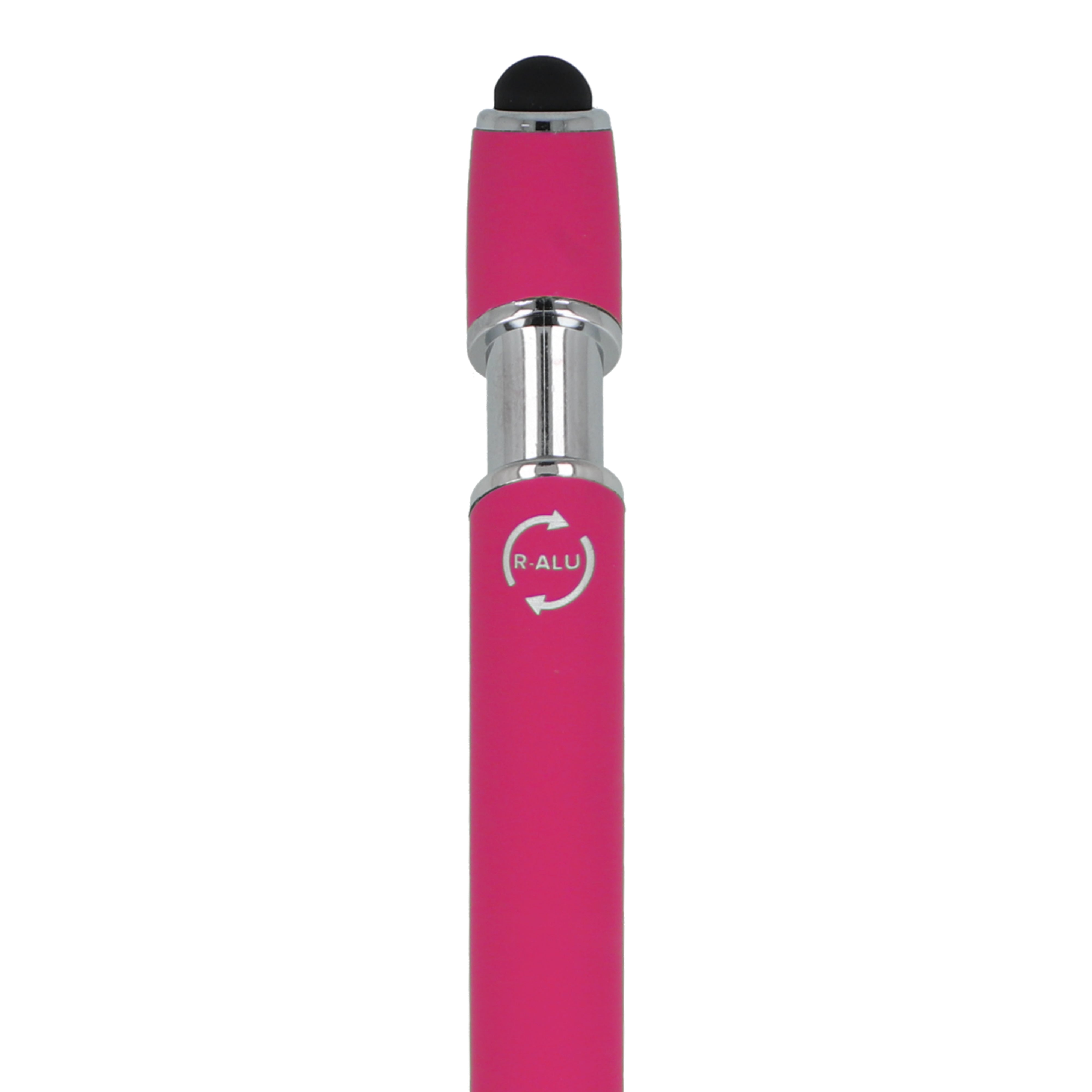 PARIS Soft Touch Kugelschreiber aus recyceltem Aluminium