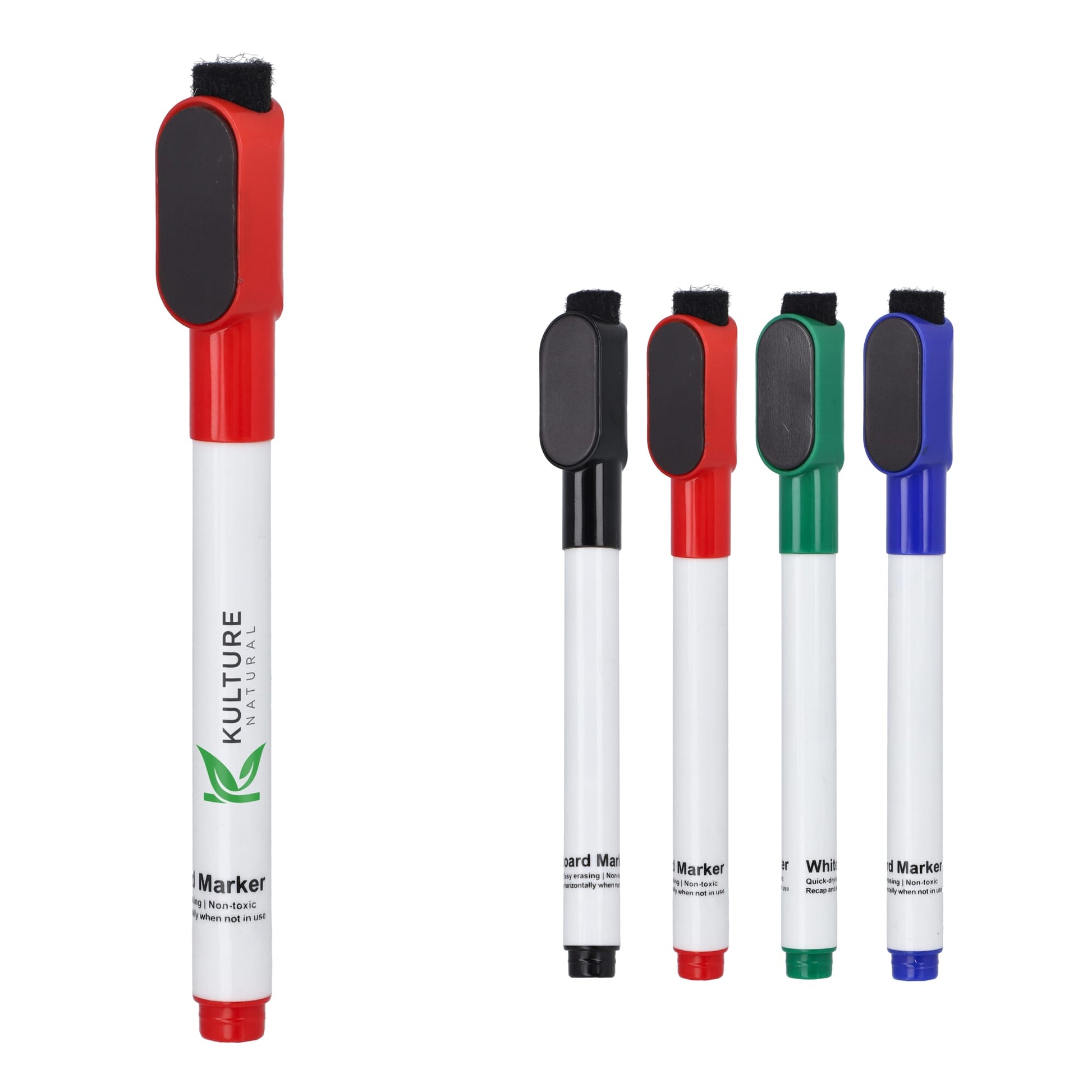 Whiteboard-Marker mit Magnet und Wischer