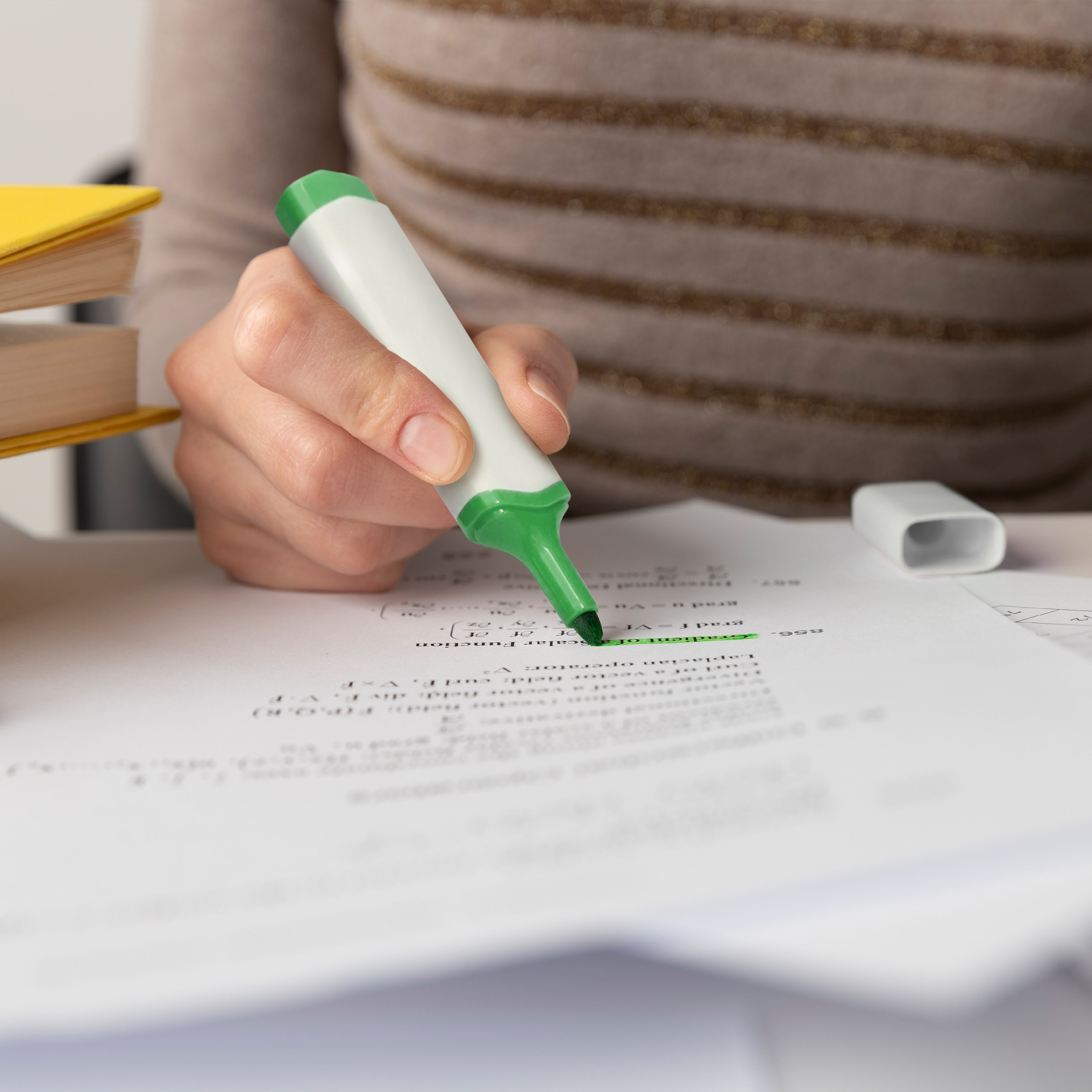 Textmarker BASIC mit großer Druckfläche