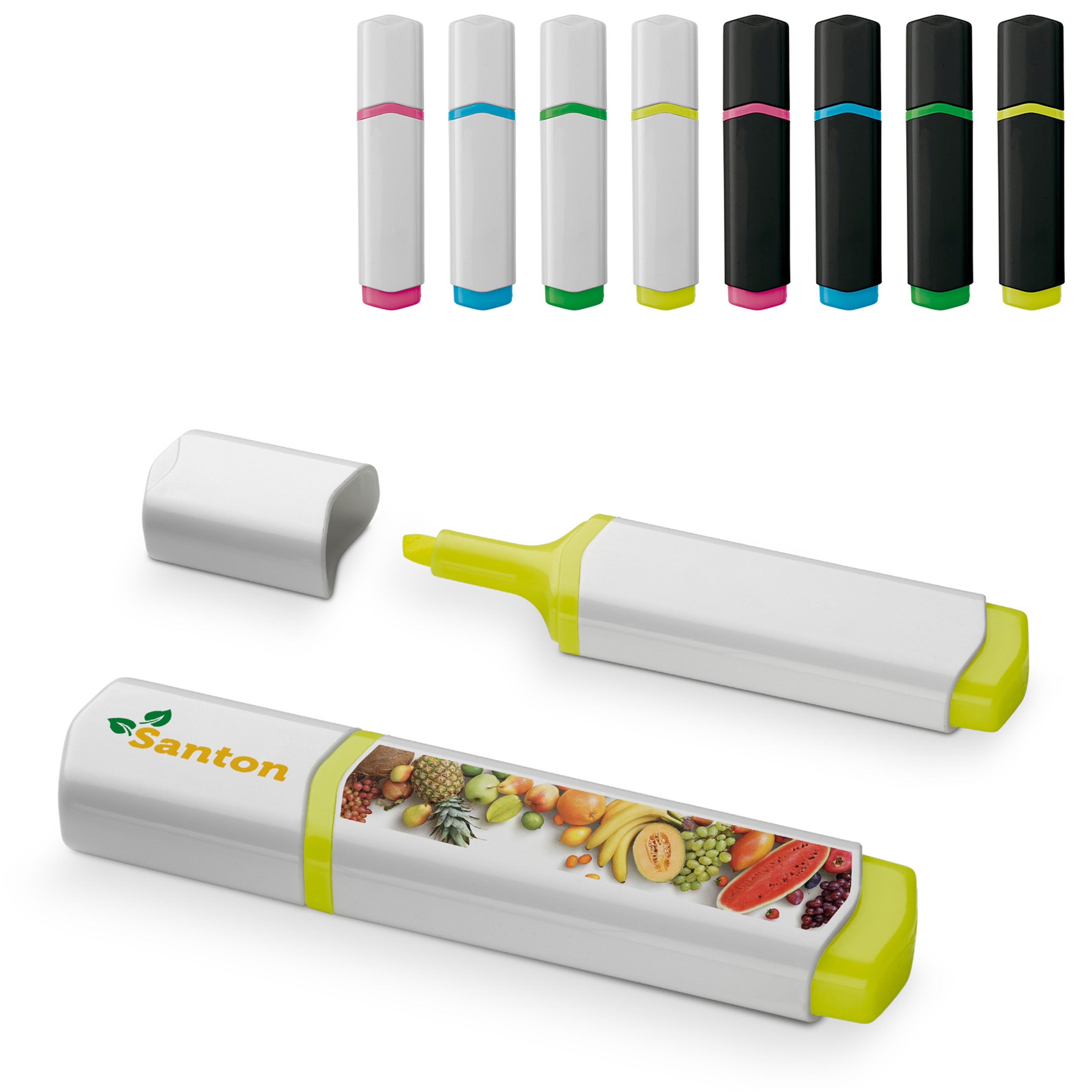 Textmarker BASIC mit großer Druckfläche