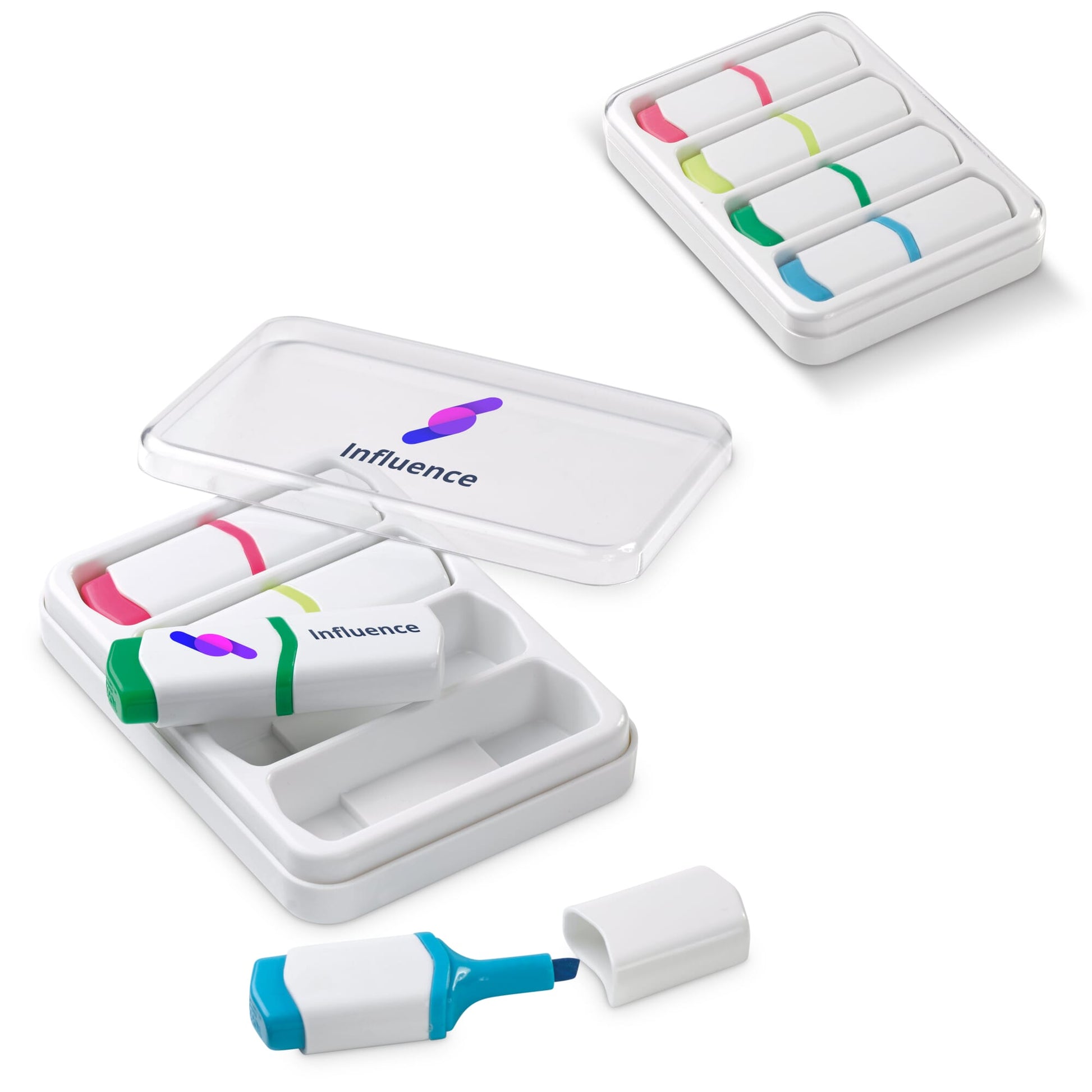 Textmarkter Set 4St. 75mm