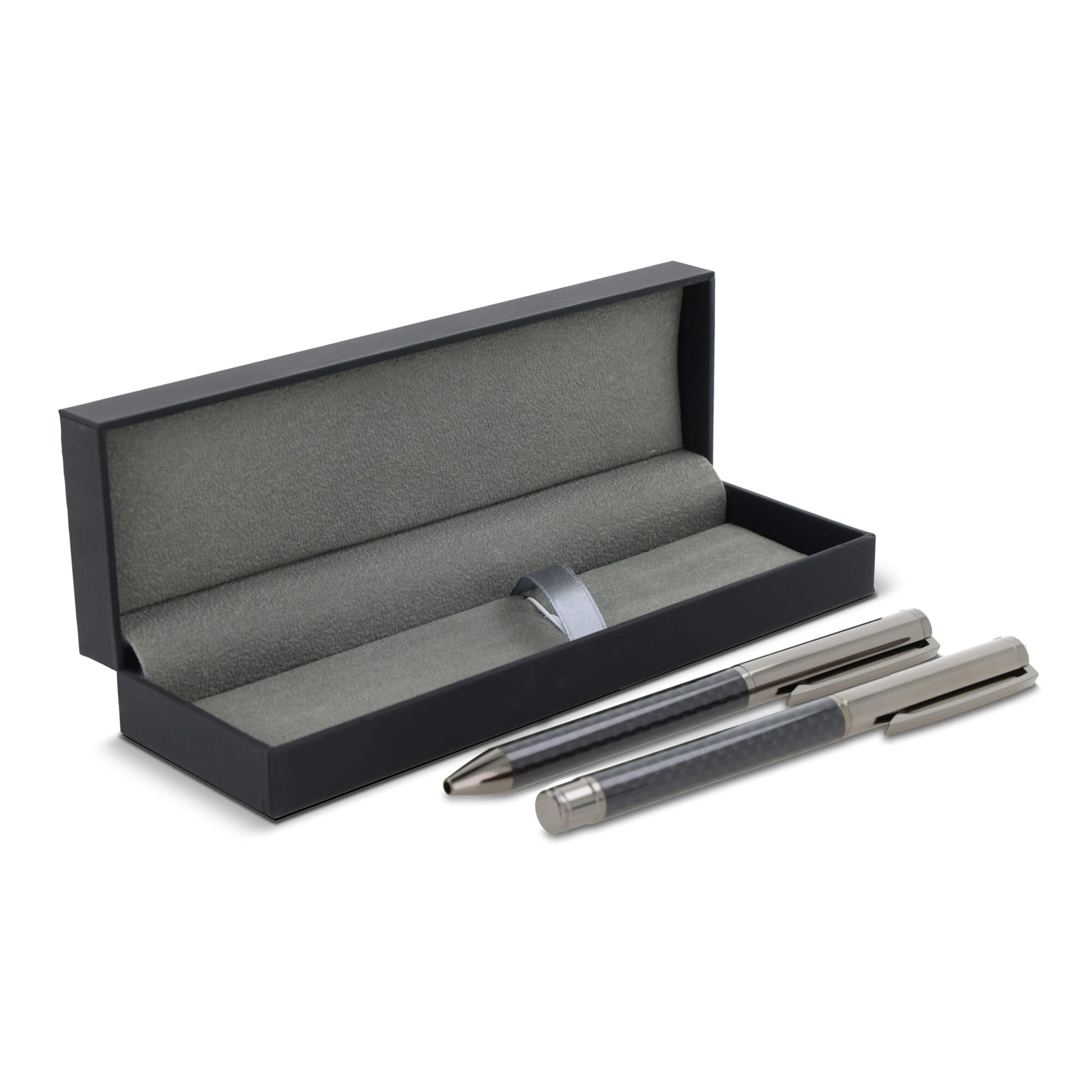 Metallstift und Rollerball-Stift im Set in Geschenkbox