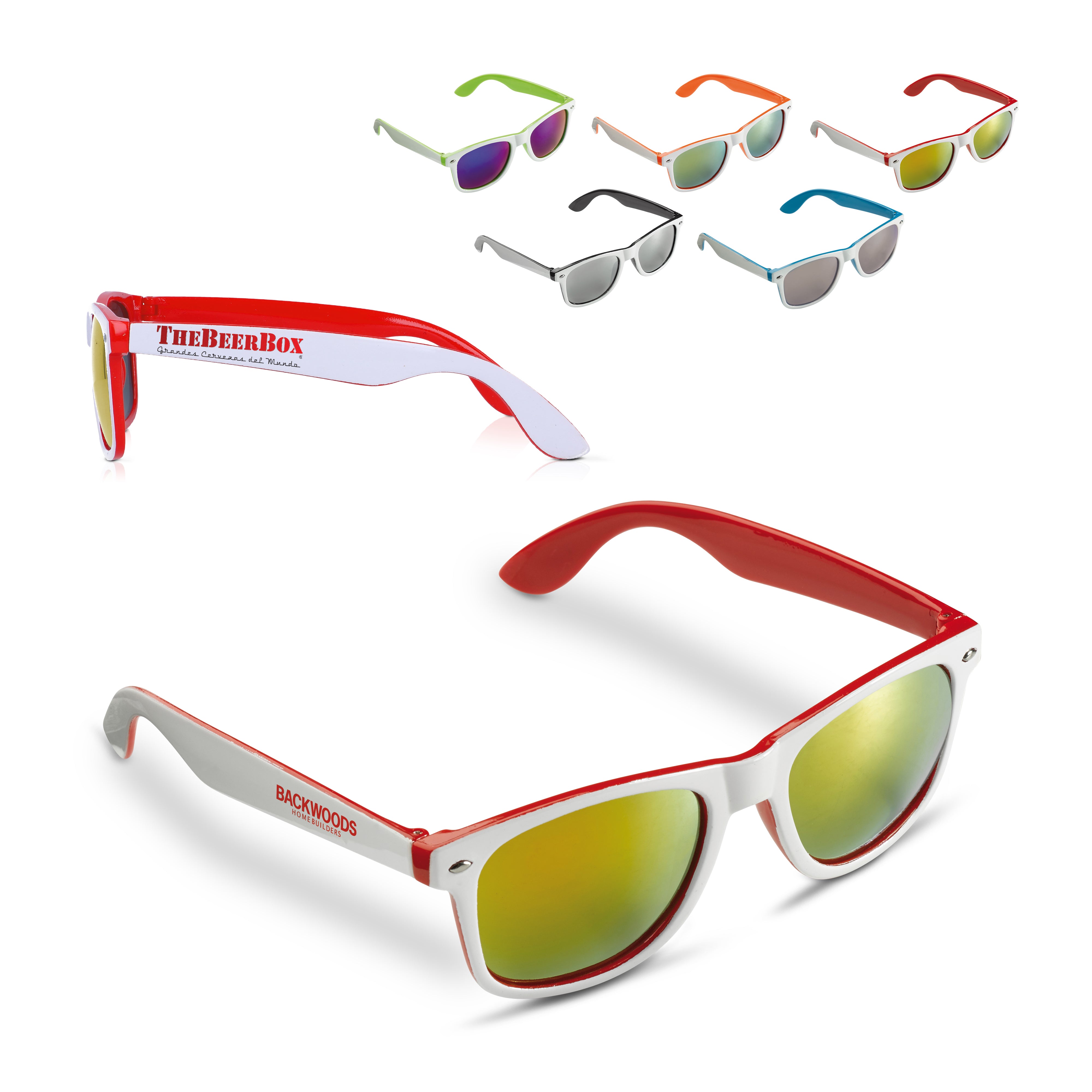 Sonnenbrille JEFFREY zweifarbig UV400