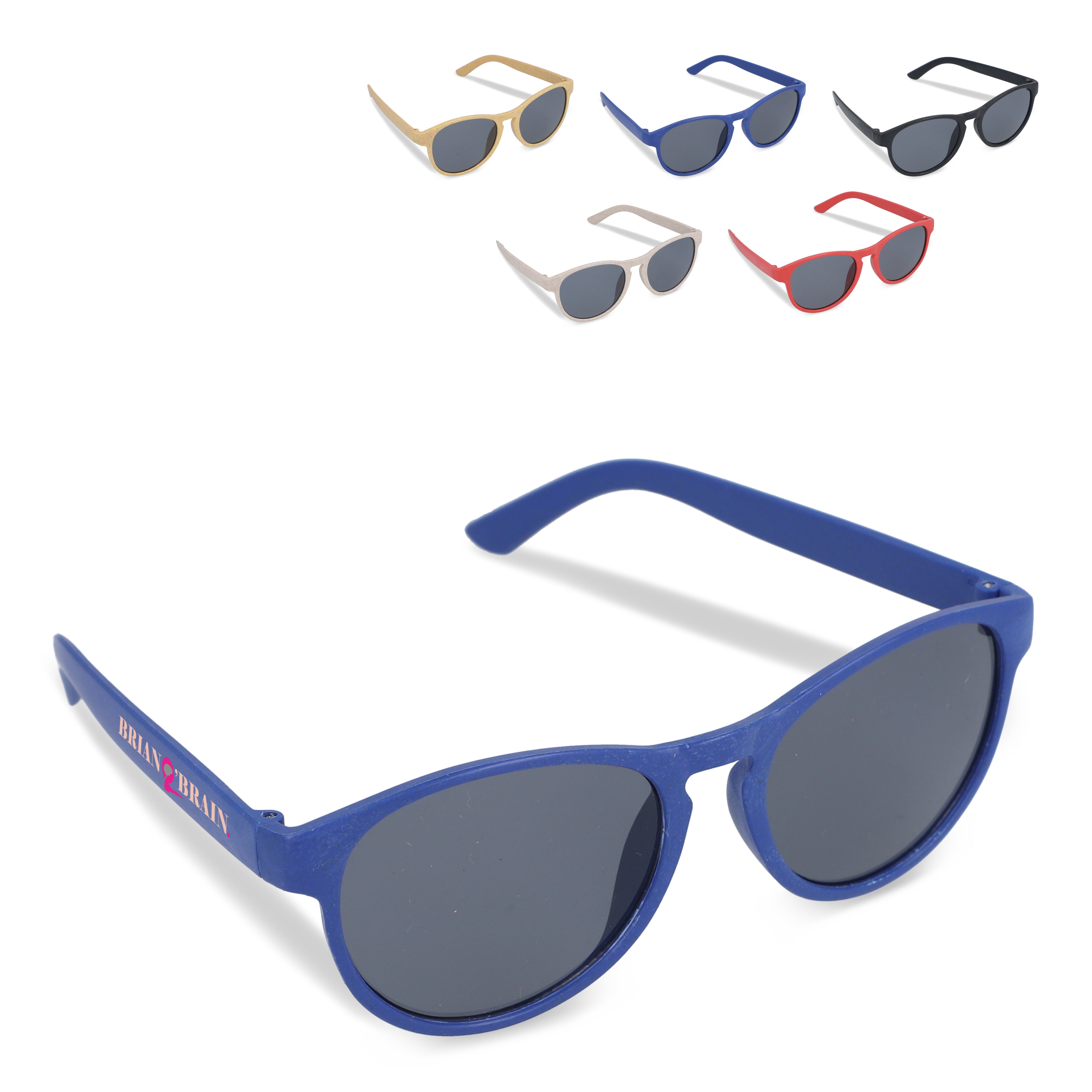 Sonnenbrille EARTH aus Weizenstroh UV400