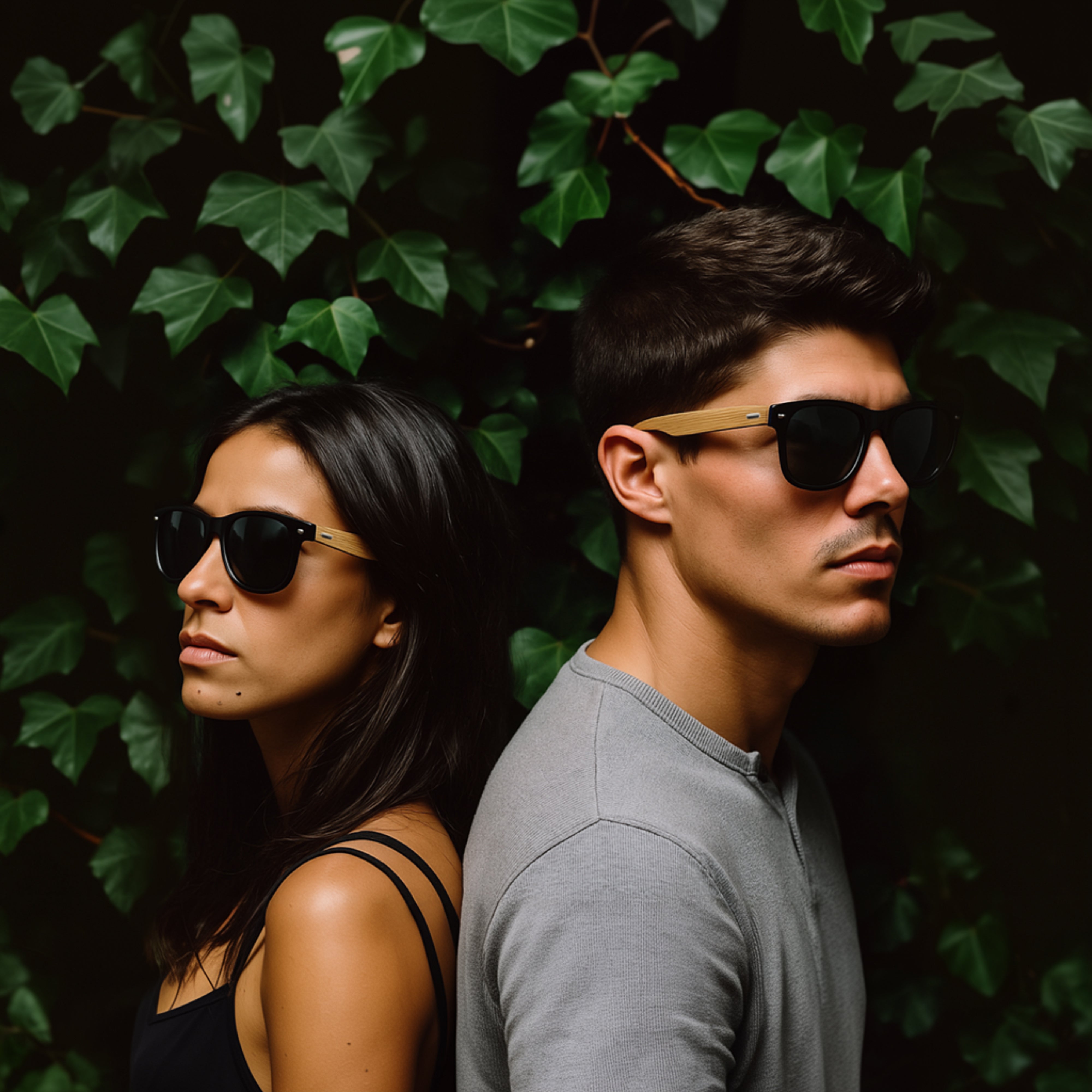 Justin RPC-Sonnenbrille mit Bambus UV400