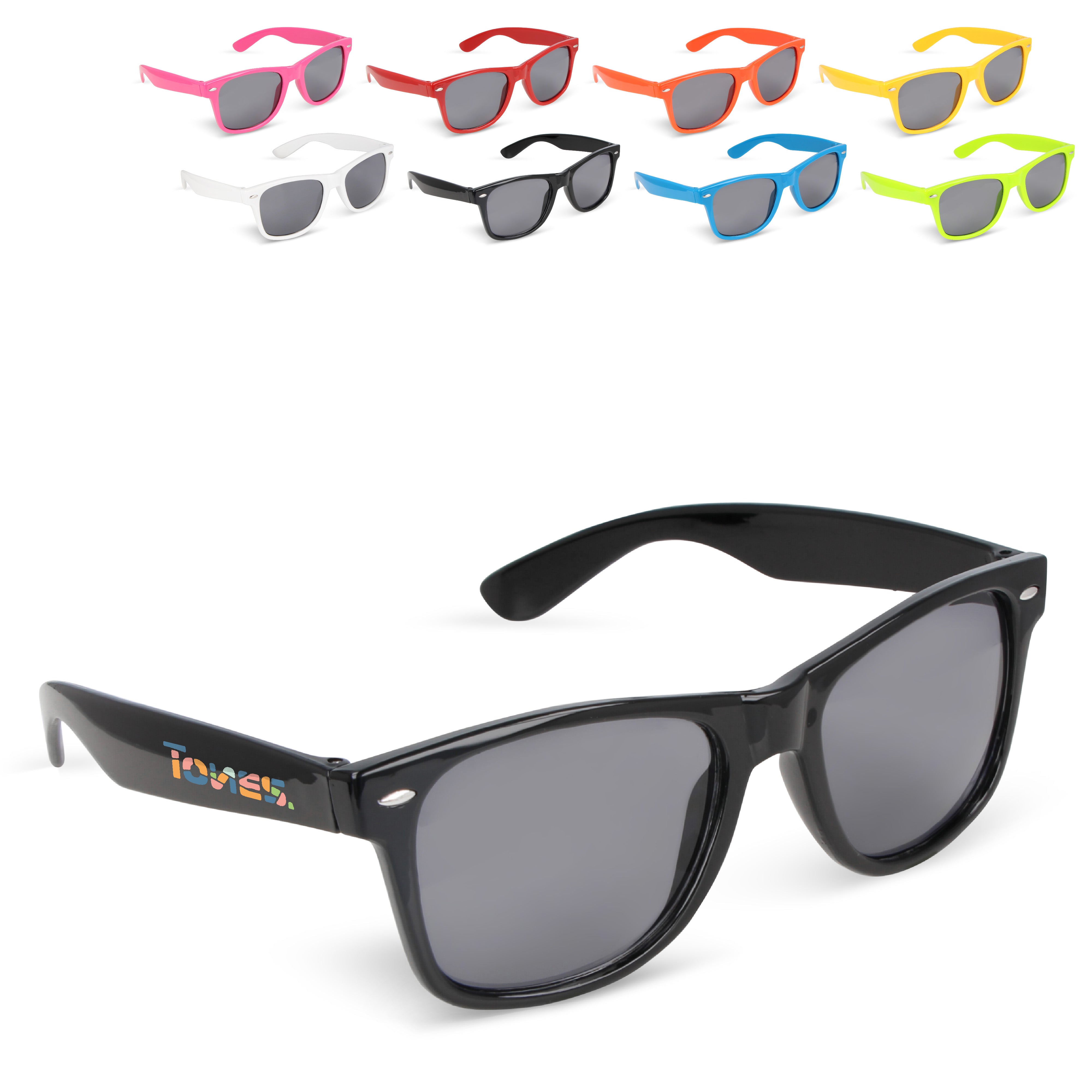 Justin RPC-Sonnenbrille UV400 aus recyceltem Kunststoff
