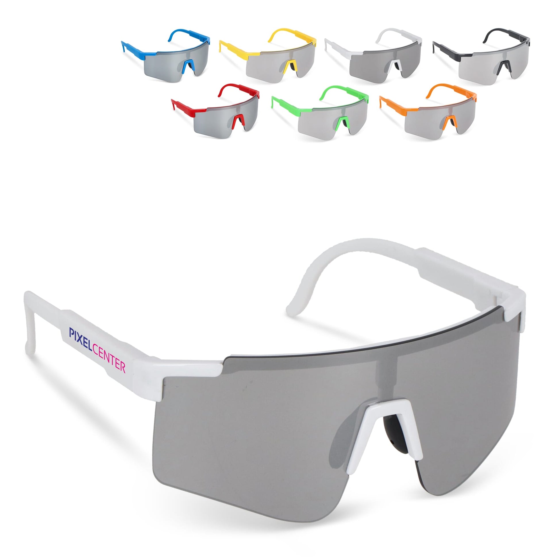 Tom R-PC Sport-Sonnenbrille mit verspiegelten Gläsern UV400