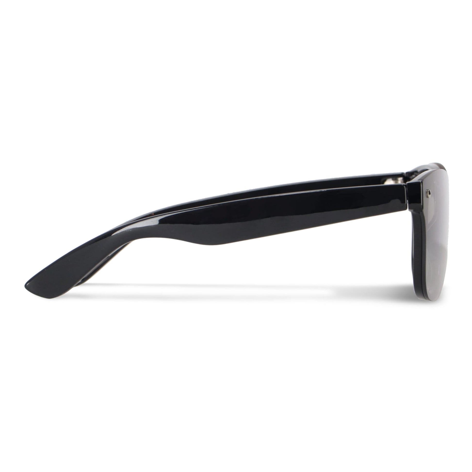 Justin R-PC Sonnenbrille mit verspiegelten Uni-Gläsern UV400