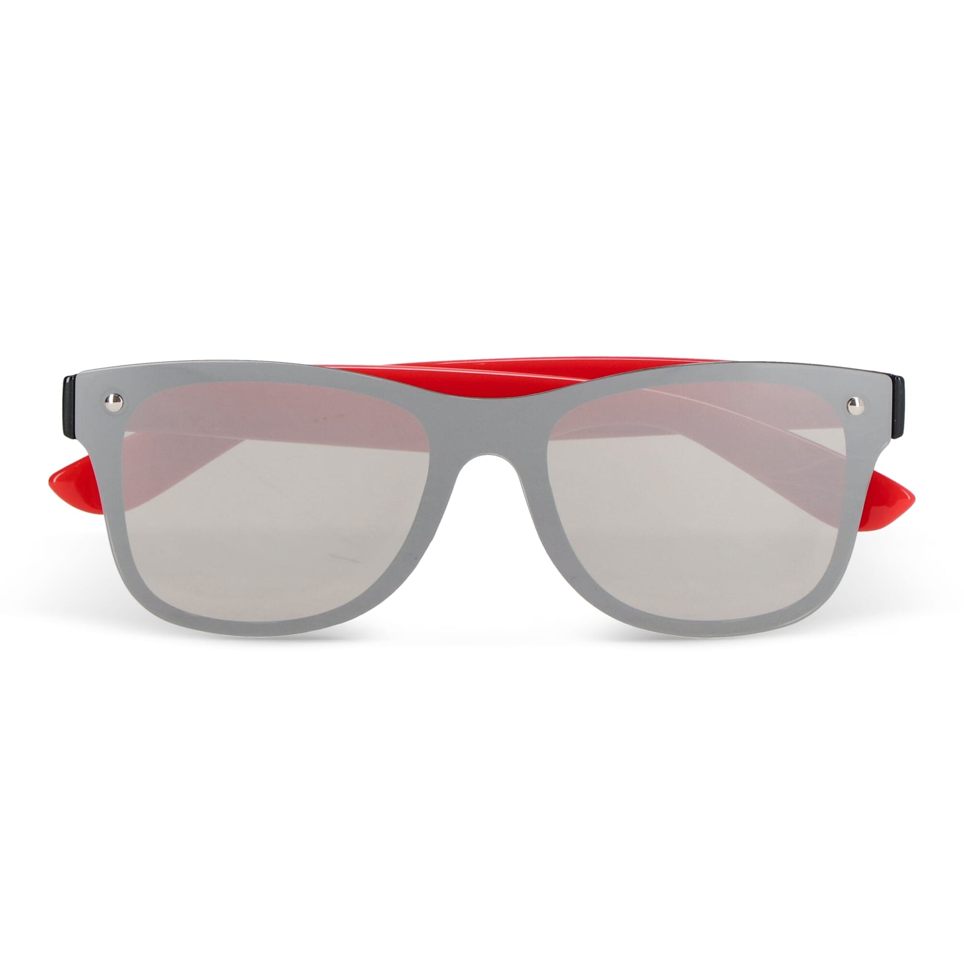 Justin R-PC Sonnenbrille mit verspiegelten Uni-Gläsern UV400