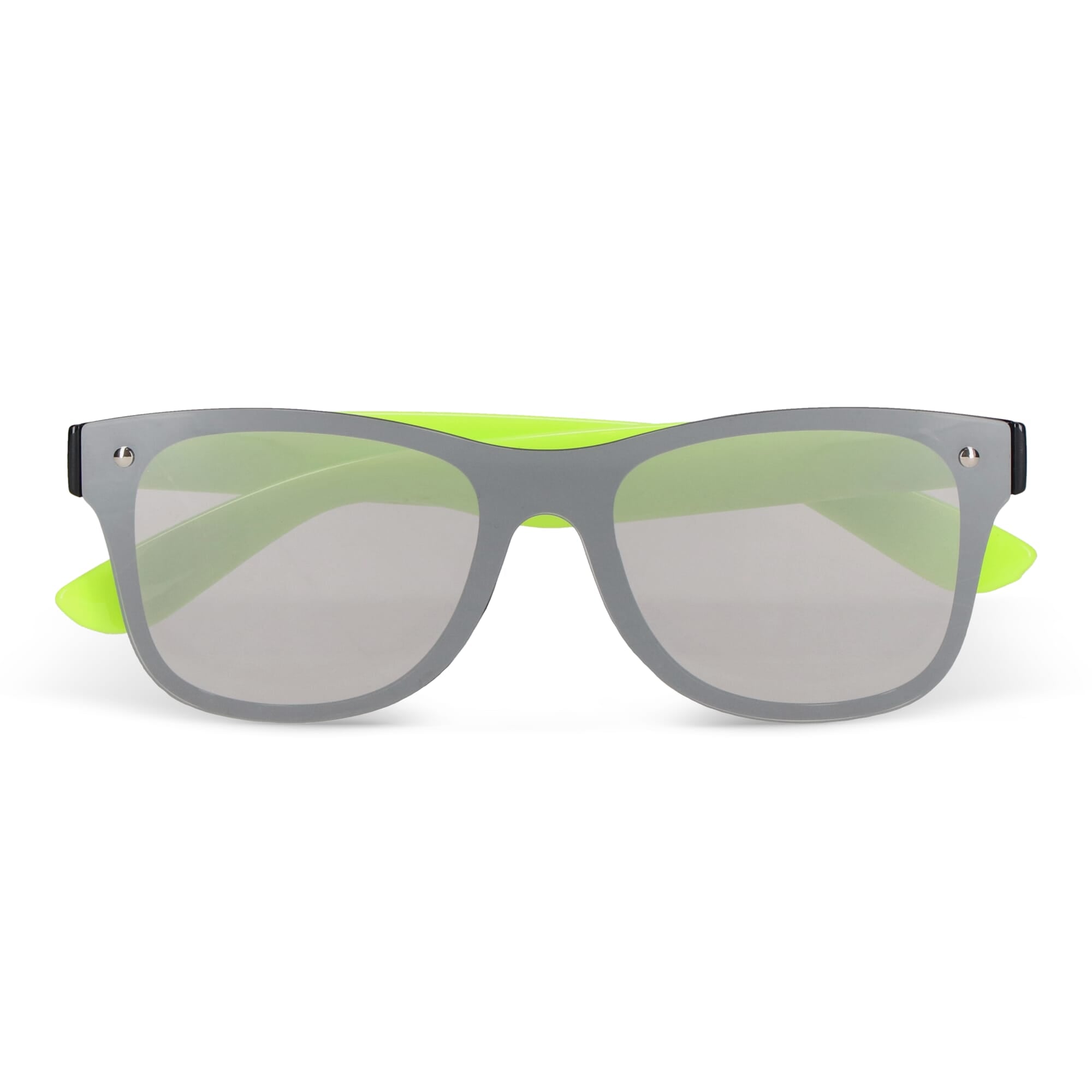 Justin R-PC Sonnenbrille mit verspiegelten Uni-Gläsern UV400