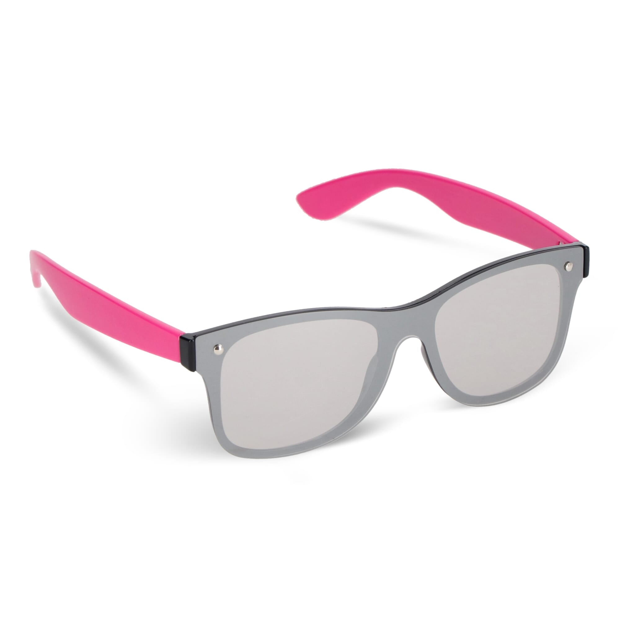 Justin R-PC Sonnenbrille mit verspiegelten Uni-Gläsern UV400
