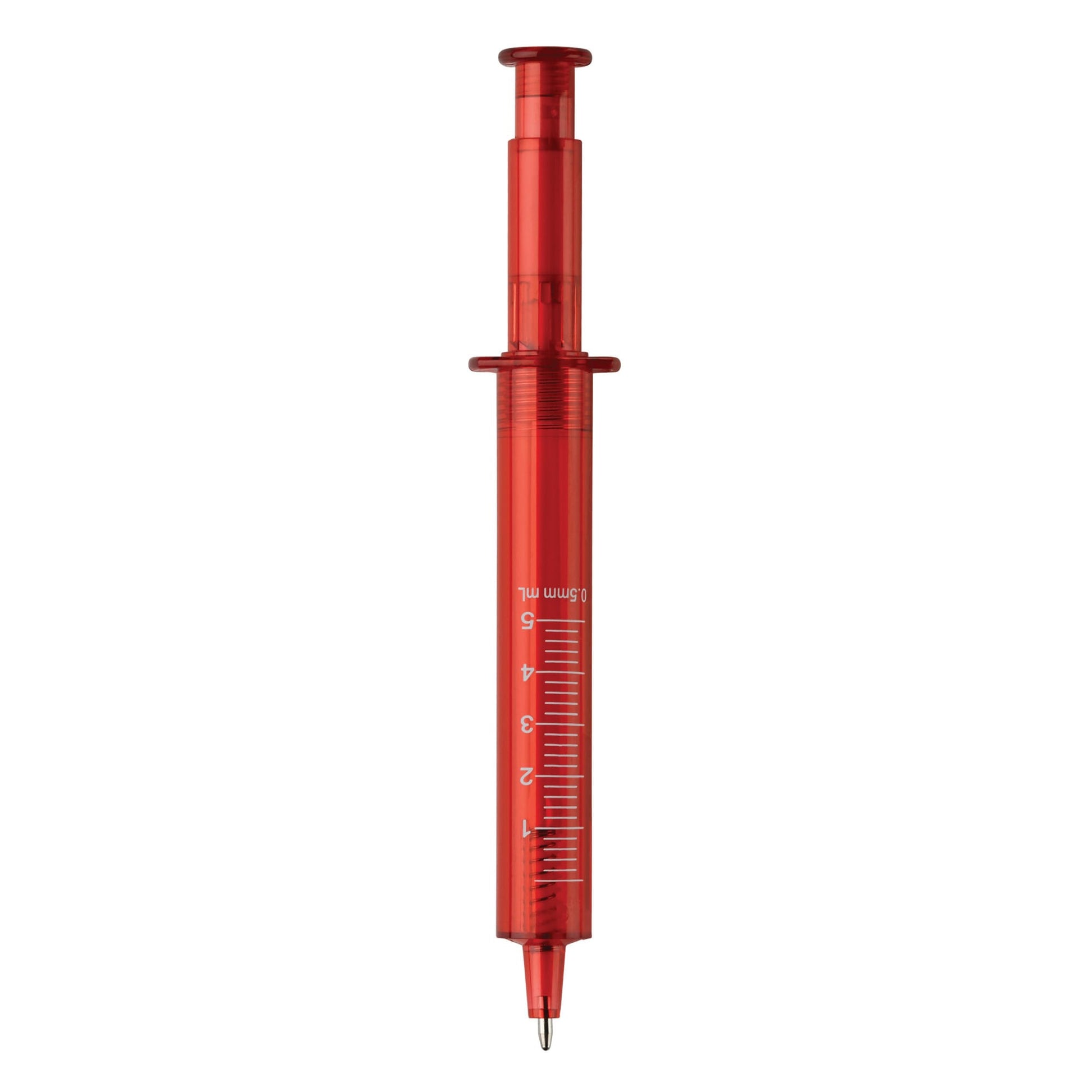 Spritzenstift transparent