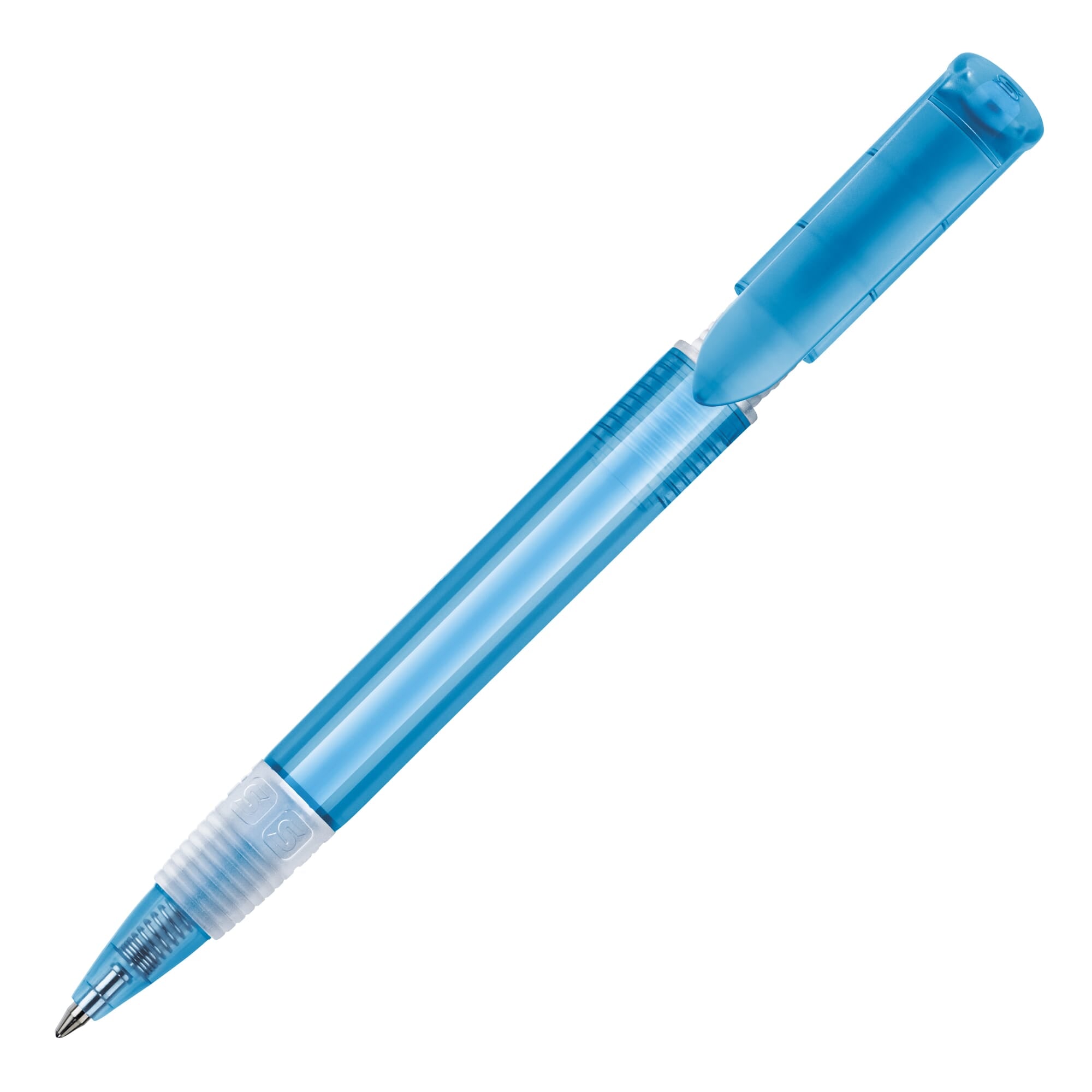 Kugelschreiber S40 Grip Transparent