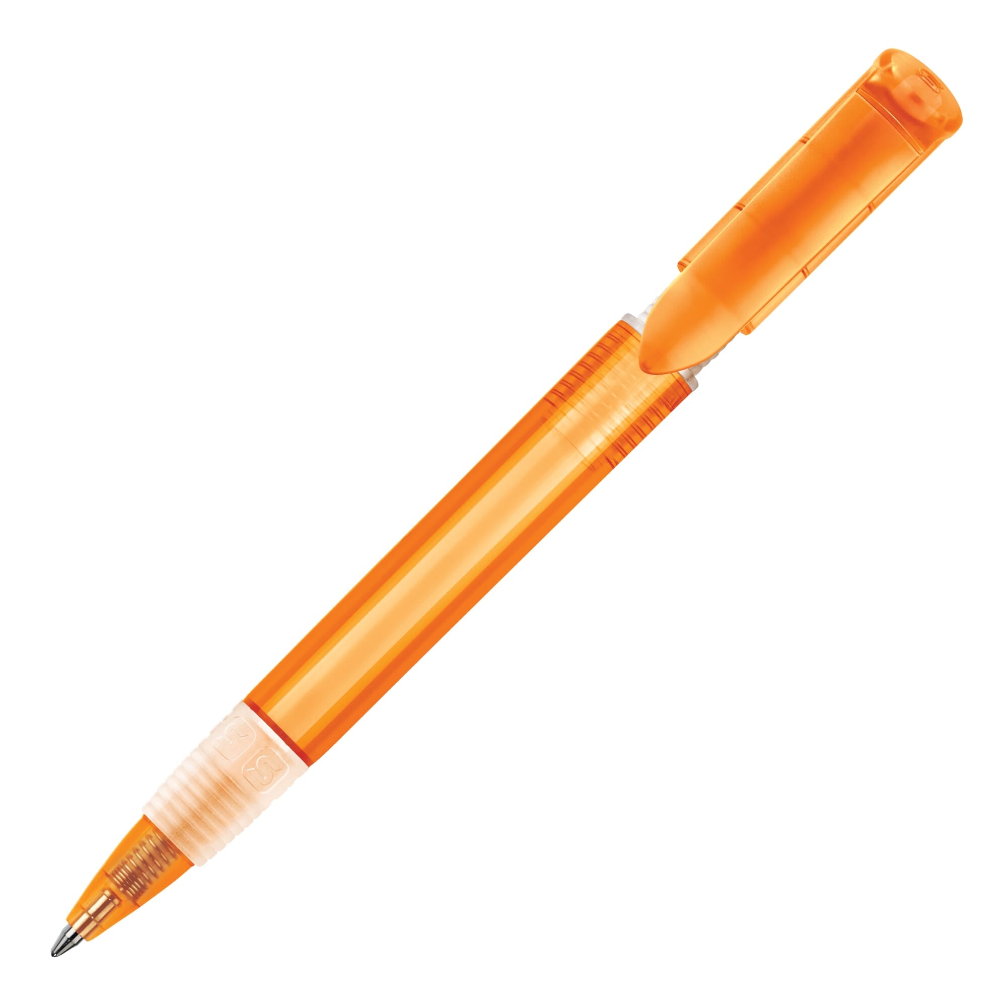 Kugelschreiber S40 Grip Transparent