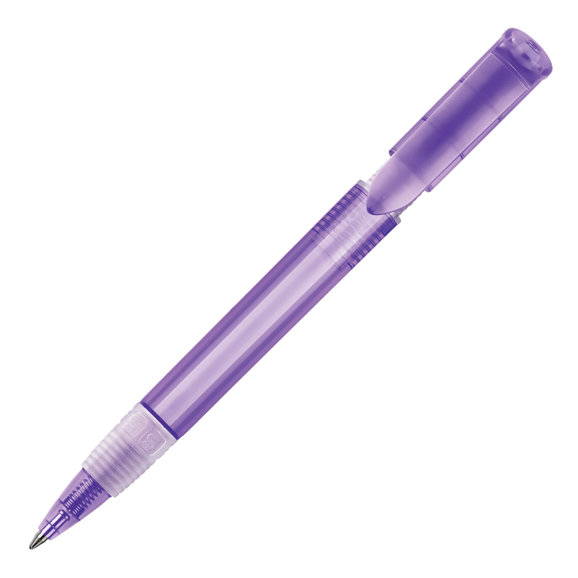 Kugelschreiber S40 Grip Transparent