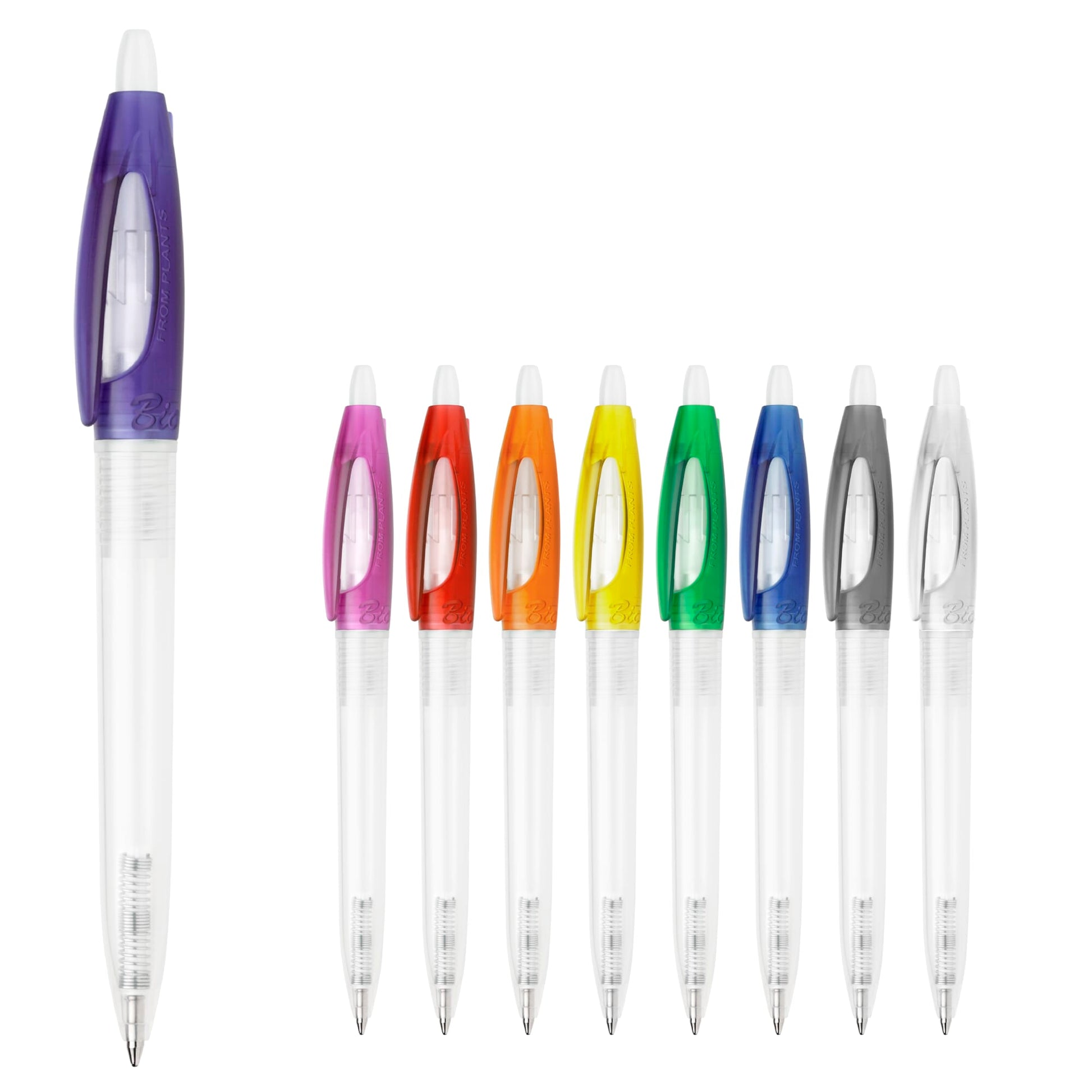 Kugelschreiber Bio-S! Clear Transparent