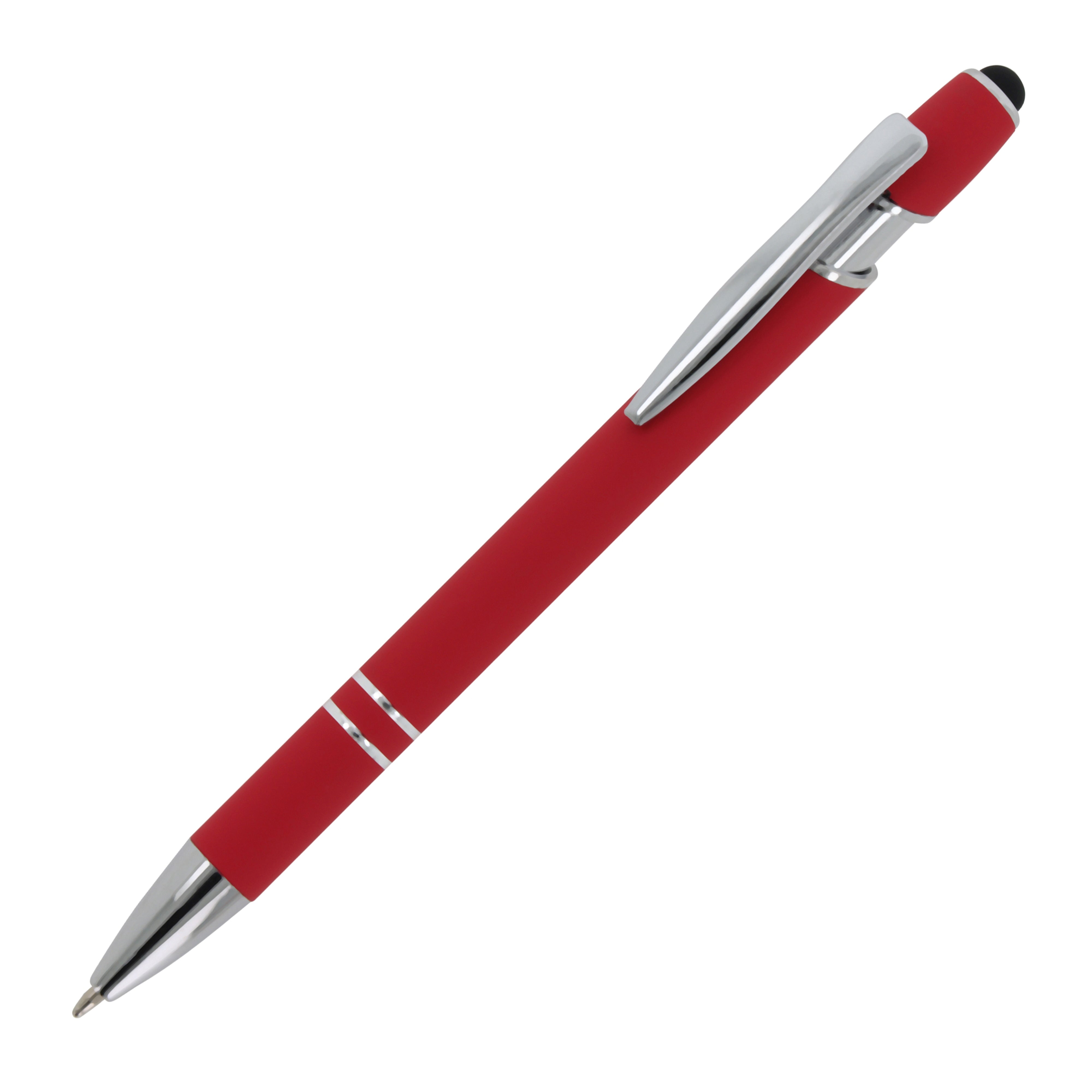 PARIS Soft Touch Metall Kugelschreiber mit Touchfunktion